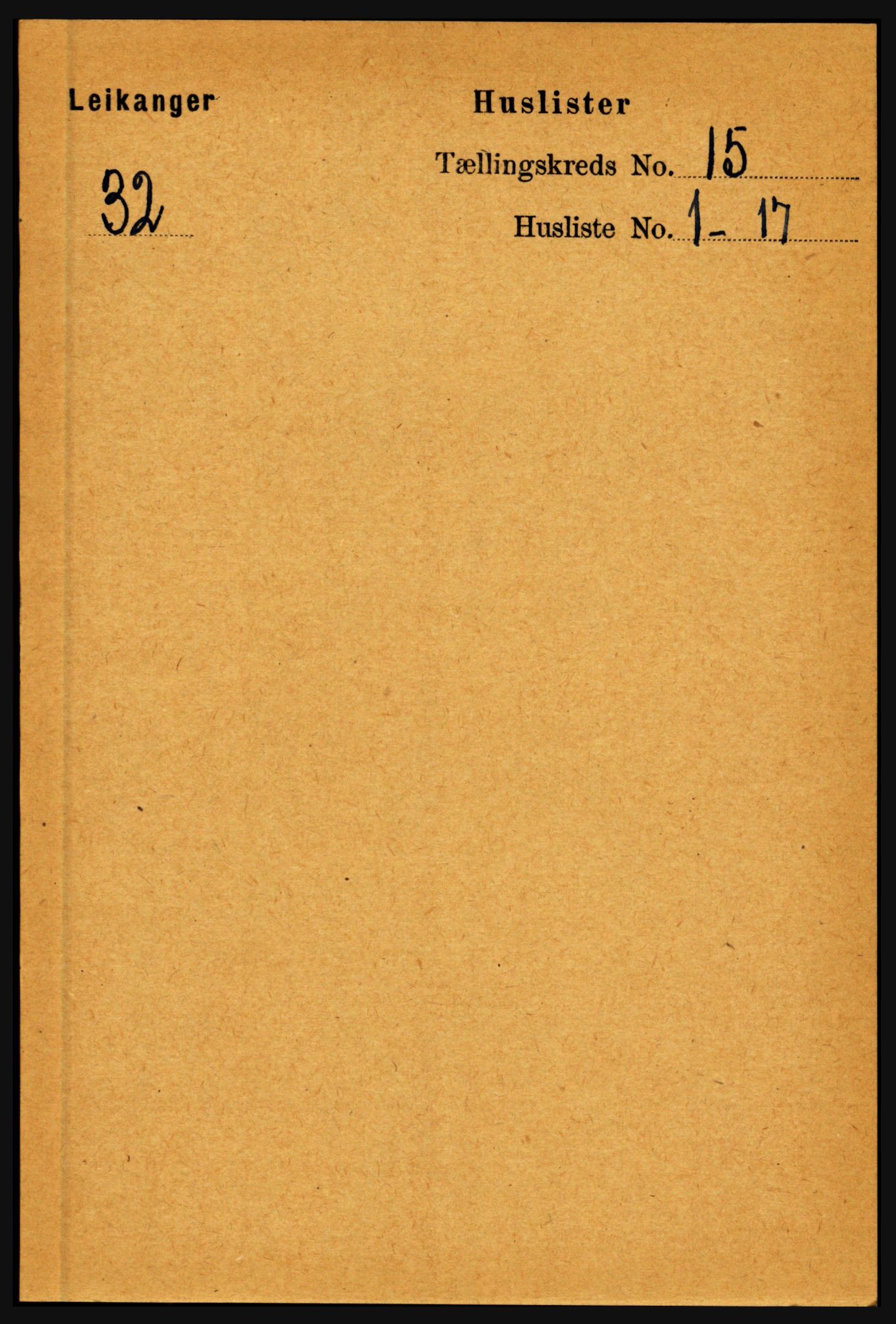 RA, 1891 census for 1419 Leikanger, 1891, p. 2823