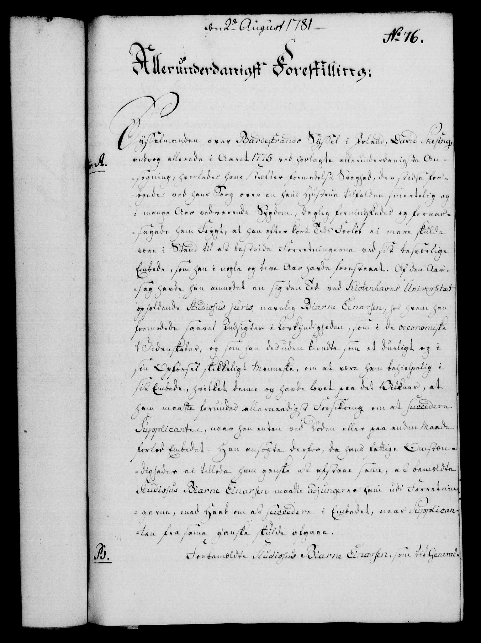 Rentekammeret, Kammerkanselliet, RA/EA-3111/G/Gf/Gfa/L0063: Norsk relasjons- og resolusjonsprotokoll (merket RK 52.63), 1781, p. 891