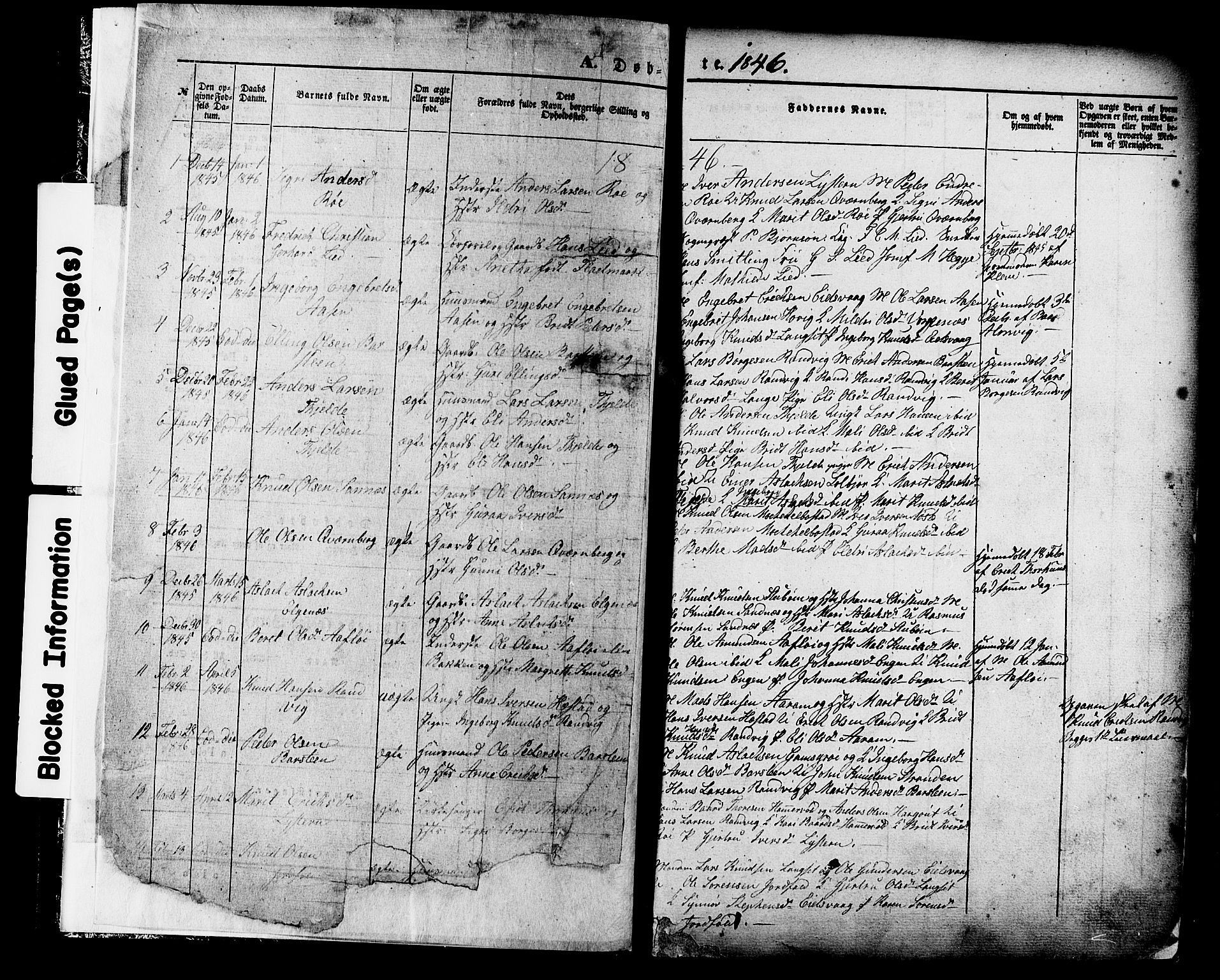 Ministerialprotokoller, klokkerbøker og fødselsregistre - Møre og Romsdal, SAT/A-1454/551/L0625: Parish register (official) no. 551A05, 1846-1879, p. 3