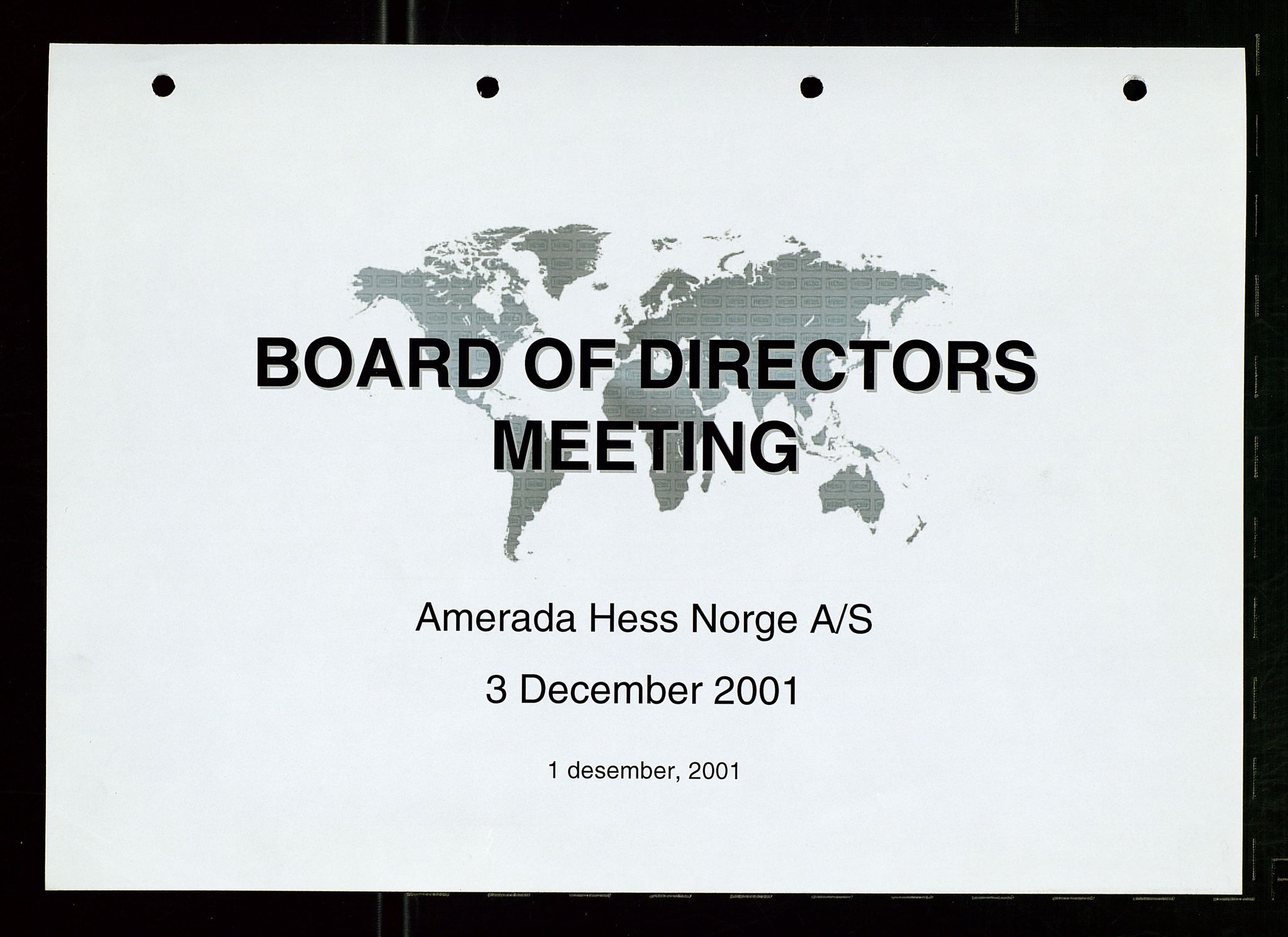 Pa 1766 - Hess Norge AS, AV/SAST-A-102451/A/Aa/L0004: Referater og sakspapirer, 1999-2002, p. 179