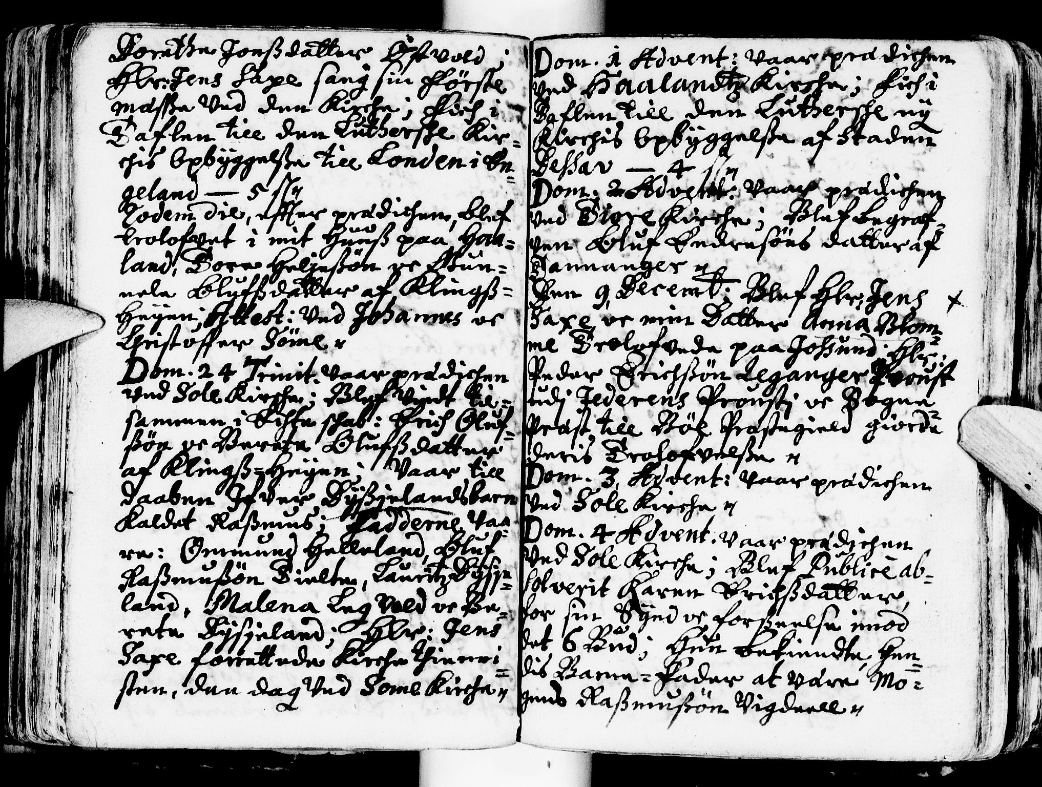 Håland sokneprestkontor, AV/SAST-A-101802/001/30BA/L0001: Parish register (official) no. A 1, 1671-1722