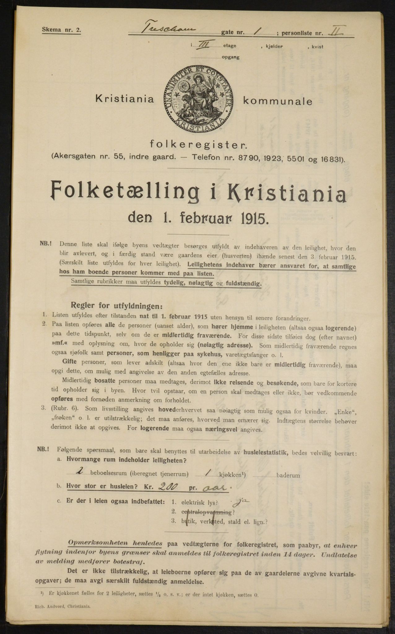 OBA, Municipal Census 1915 for Kristiania, 1915, p. 115773