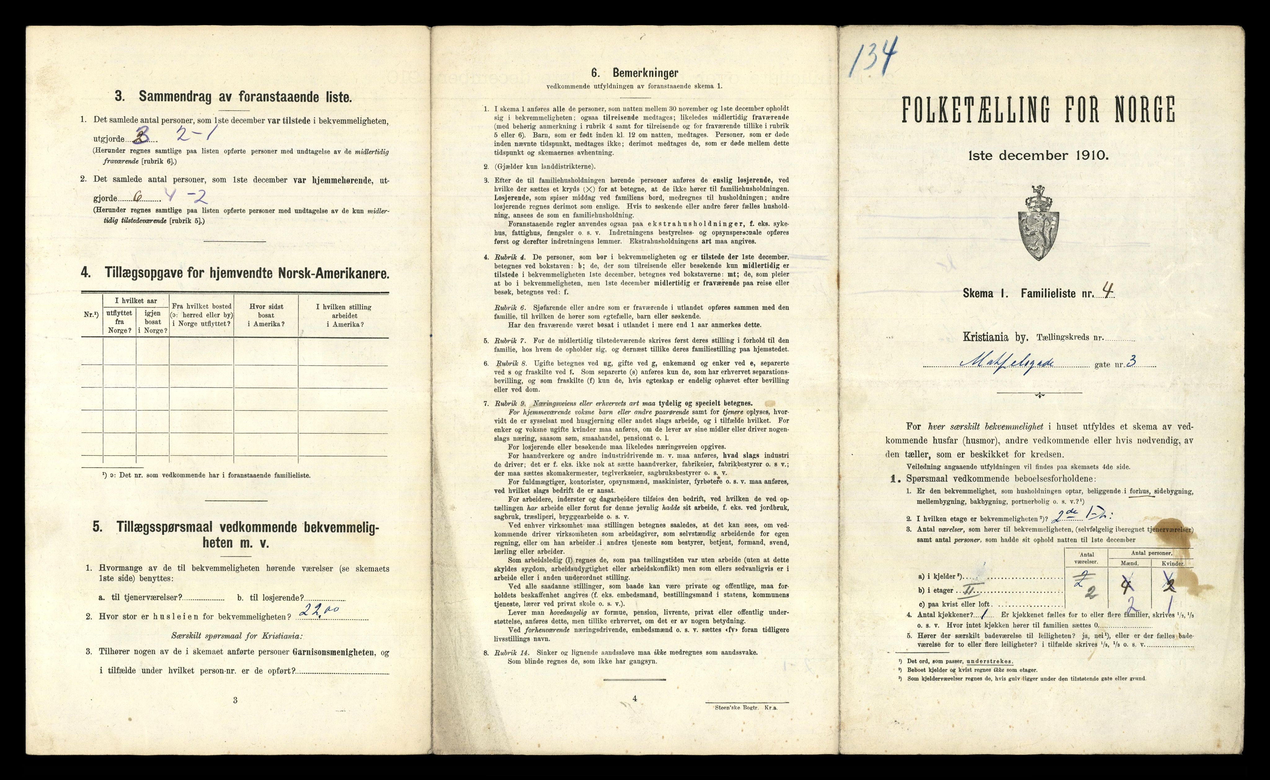 RA, 1910 census for Kristiania, 1910, p. 64229