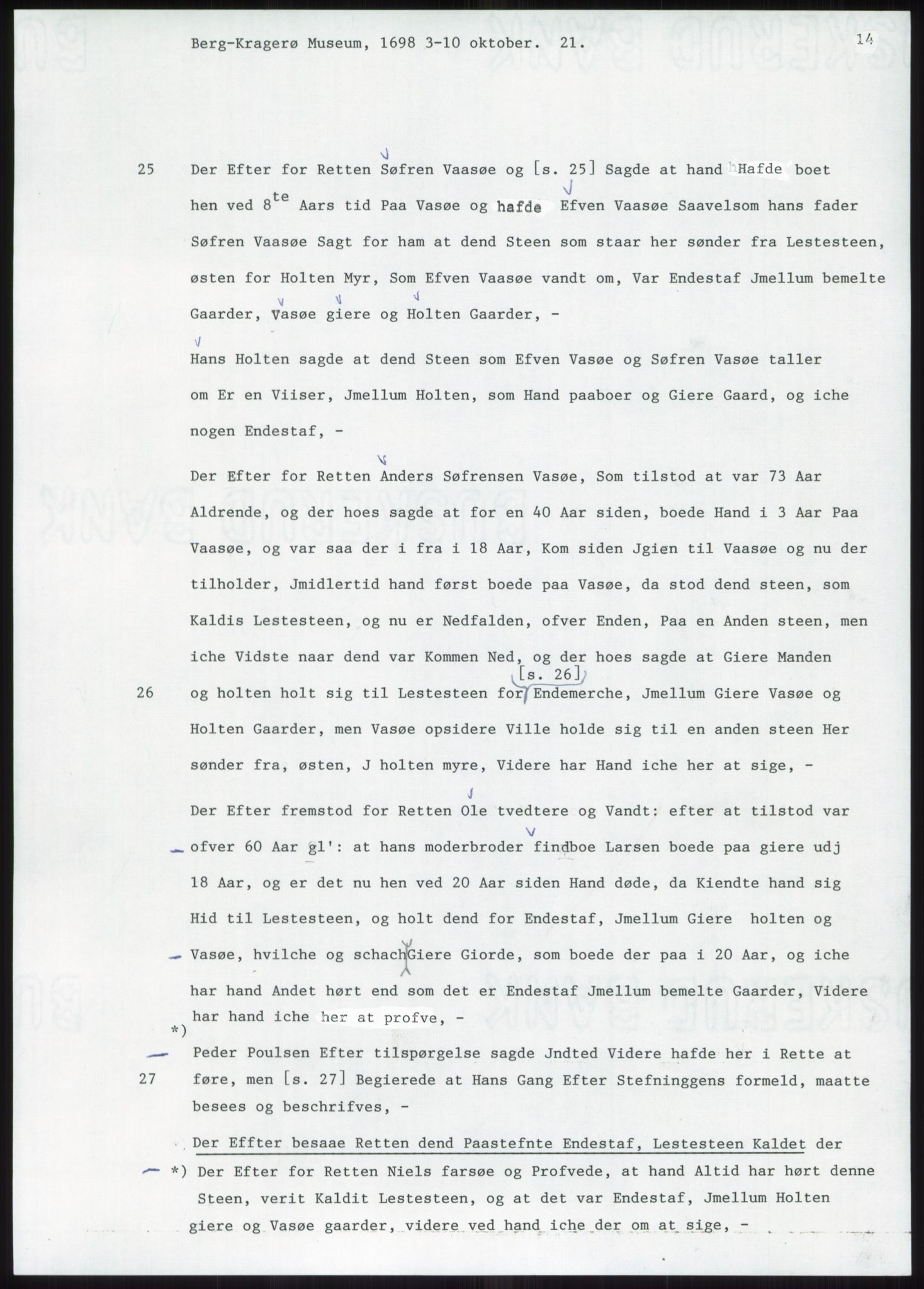 Samlinger til kildeutgivelse, Diplomavskriftsamlingen, AV/RA-EA-4053/H/Ha, p. 1438