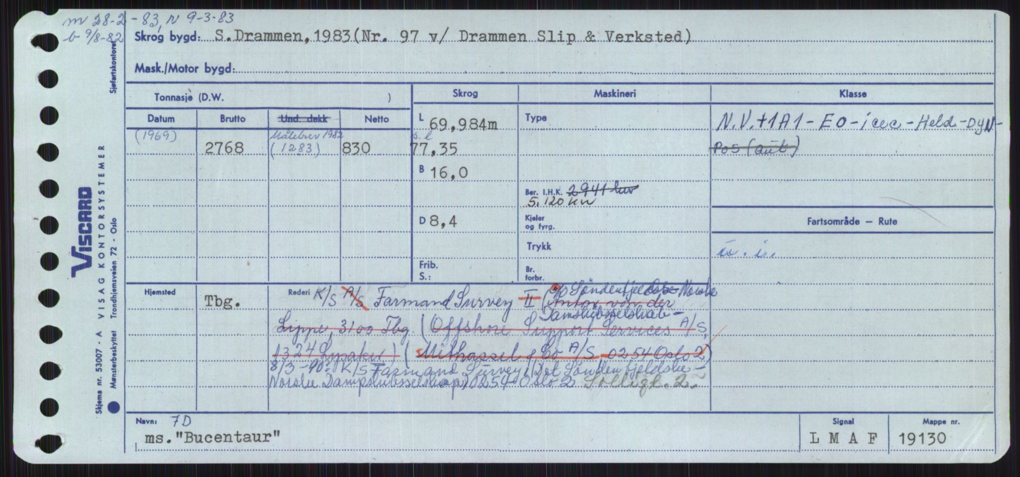 Sjøfartsdirektoratet med forløpere, Skipsmålingen, RA/S-1627/H/Ha/L0001/0002: Fartøy, A-Eig / Fartøy Bjør-Eig, p. 387