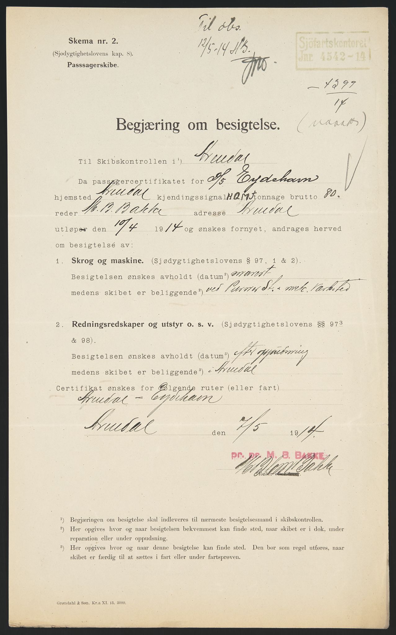 Sjøfartsdirektoratet med forløpere, skipsmapper slettede skip, RA/S-4998/F/Fa/L0228: --, 1860-1927, p. 542