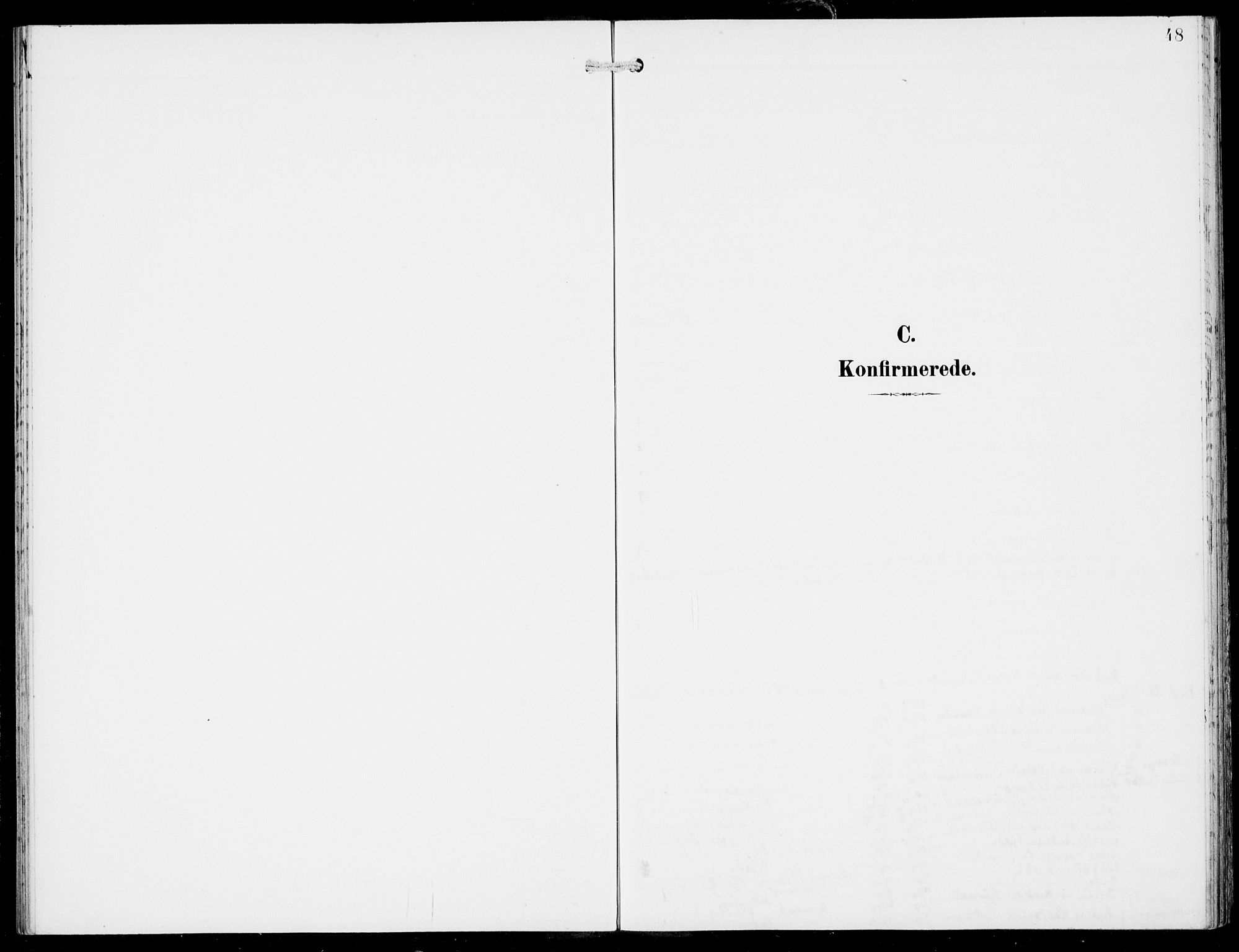 Hosanger sokneprestembete, SAB/A-75801/H/Haa: Parish register (official) no. D  1, 1896-1922, p. 48