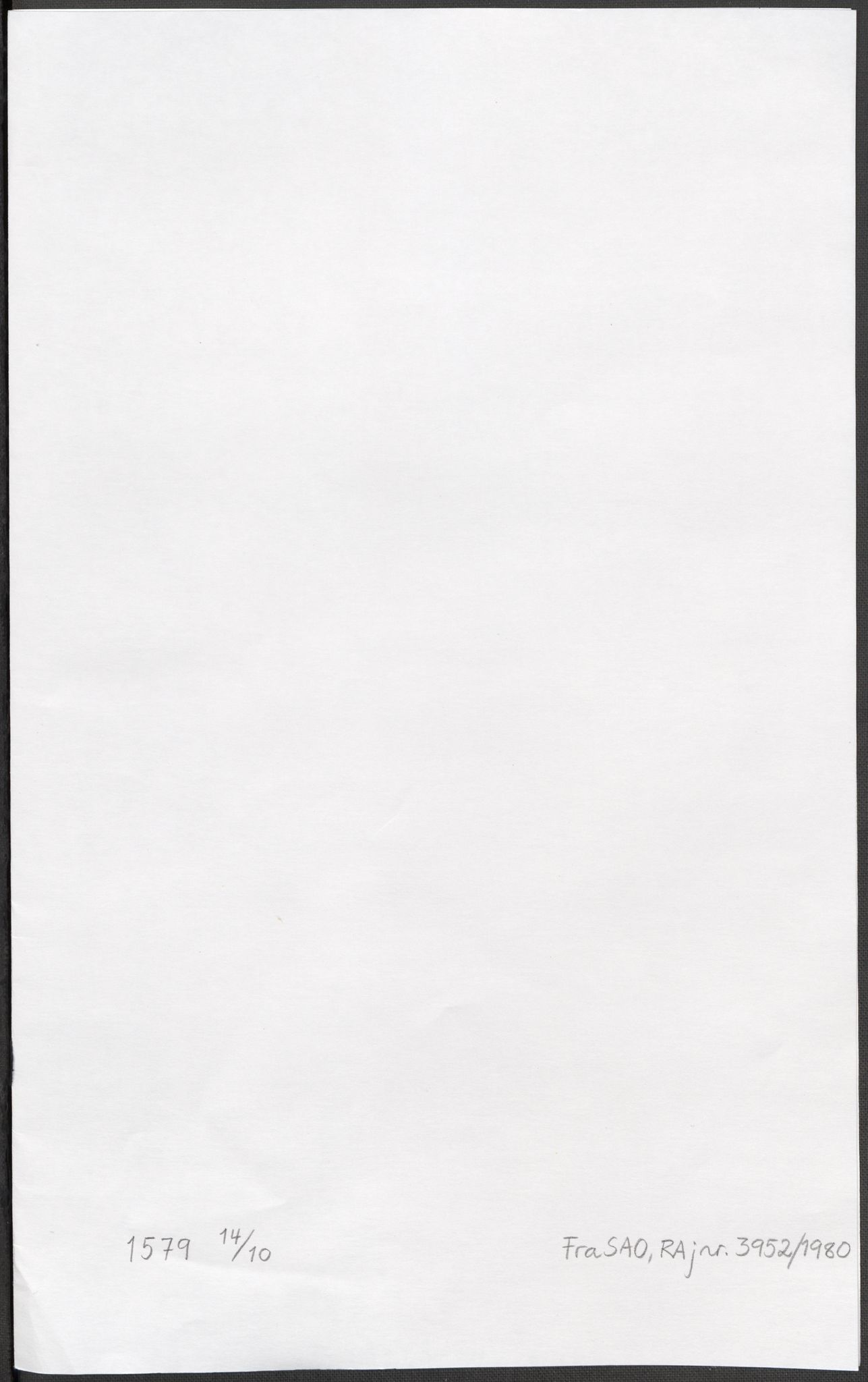 Riksarkivets diplomsamling, RA/EA-5965/F15/L0022: Prestearkiv - Vestfold, 1573-1670, p. 52
