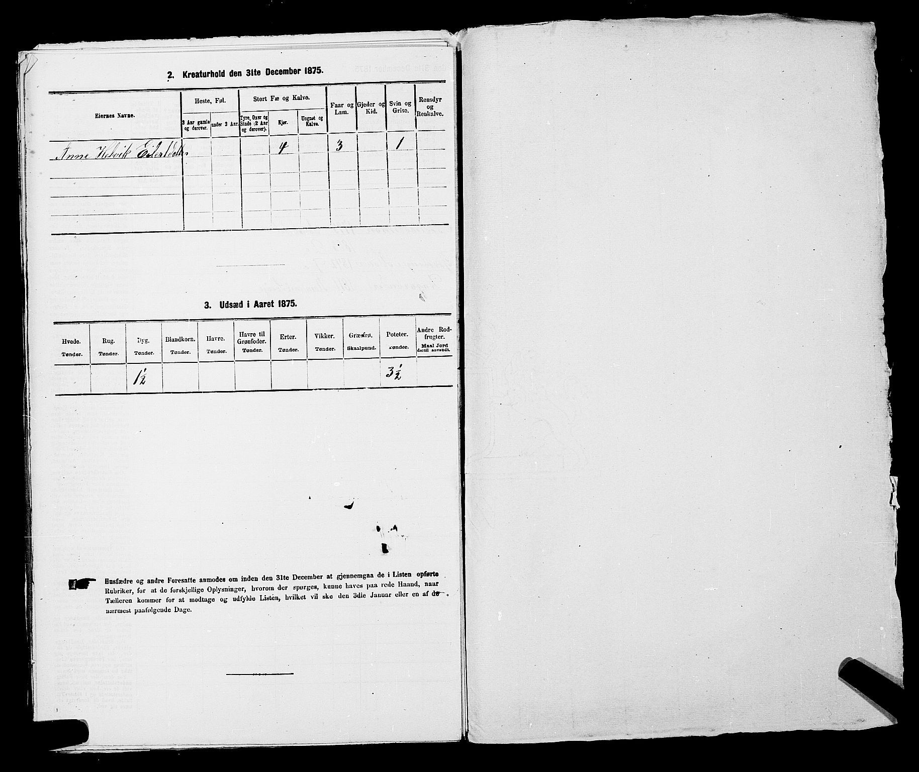 SAKO, 1875 census for 0816P Sannidal, 1875, p. 247