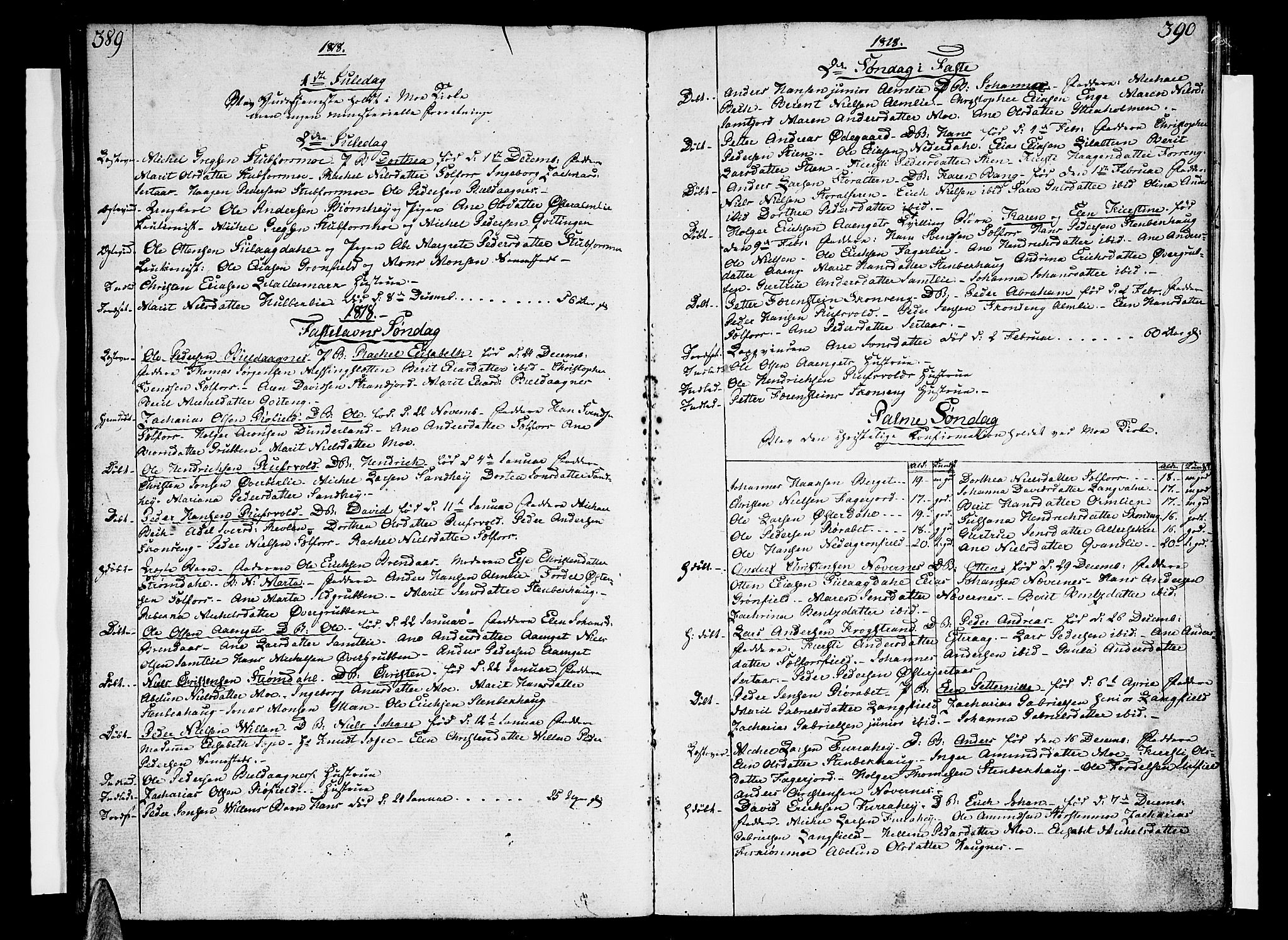 Ministerialprotokoller, klokkerbøker og fødselsregistre - Nordland, SAT/A-1459/825/L0351: Parish register (official) no. 825A06 /2, 1807-1819, p. 389-390