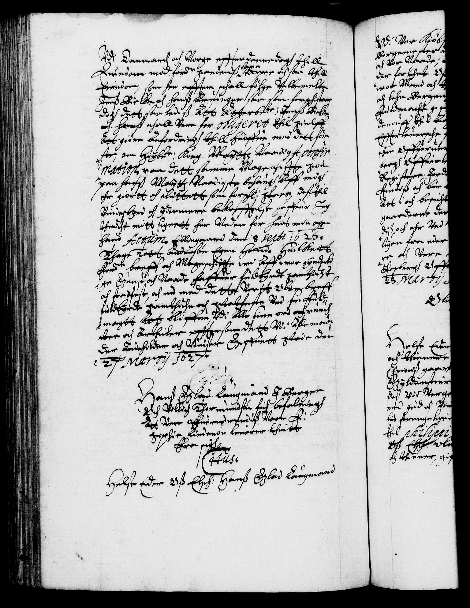 Danske Kanselli 1572-1799, AV/RA-EA-3023/F/Fc/Fca/Fcaa/L0004: Norske registre (mikrofilm), 1617-1630, p. 392b