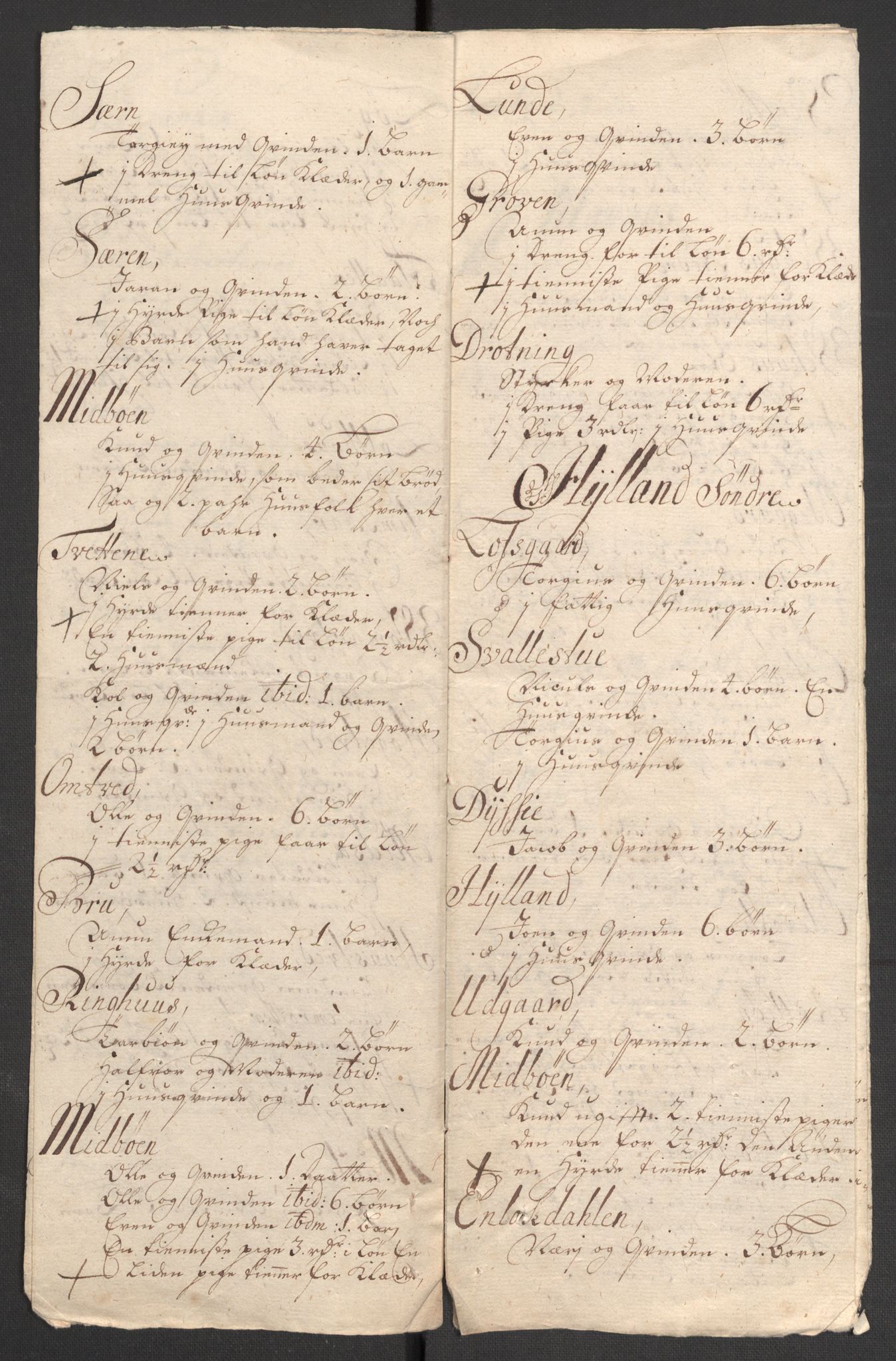 Rentekammeret inntil 1814, Reviderte regnskaper, Fogderegnskap, AV/RA-EA-4092/R36/L2121: Fogderegnskap Øvre og Nedre Telemark og Bamble, 1711, p. 414