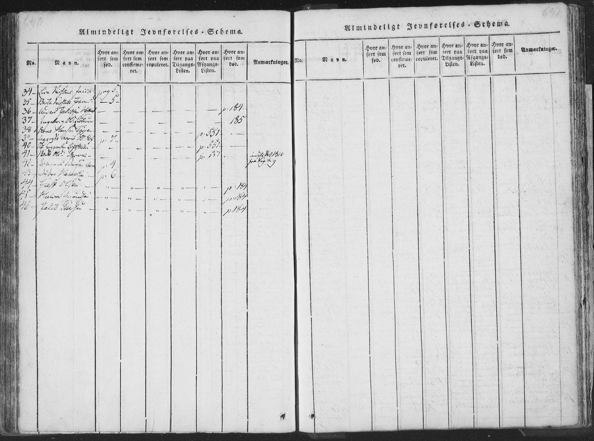 Sandsvær kirkebøker, AV/SAKO-A-244/F/Fa/L0004: Parish register (official) no. I 4, 1817-1839, p. 640-641