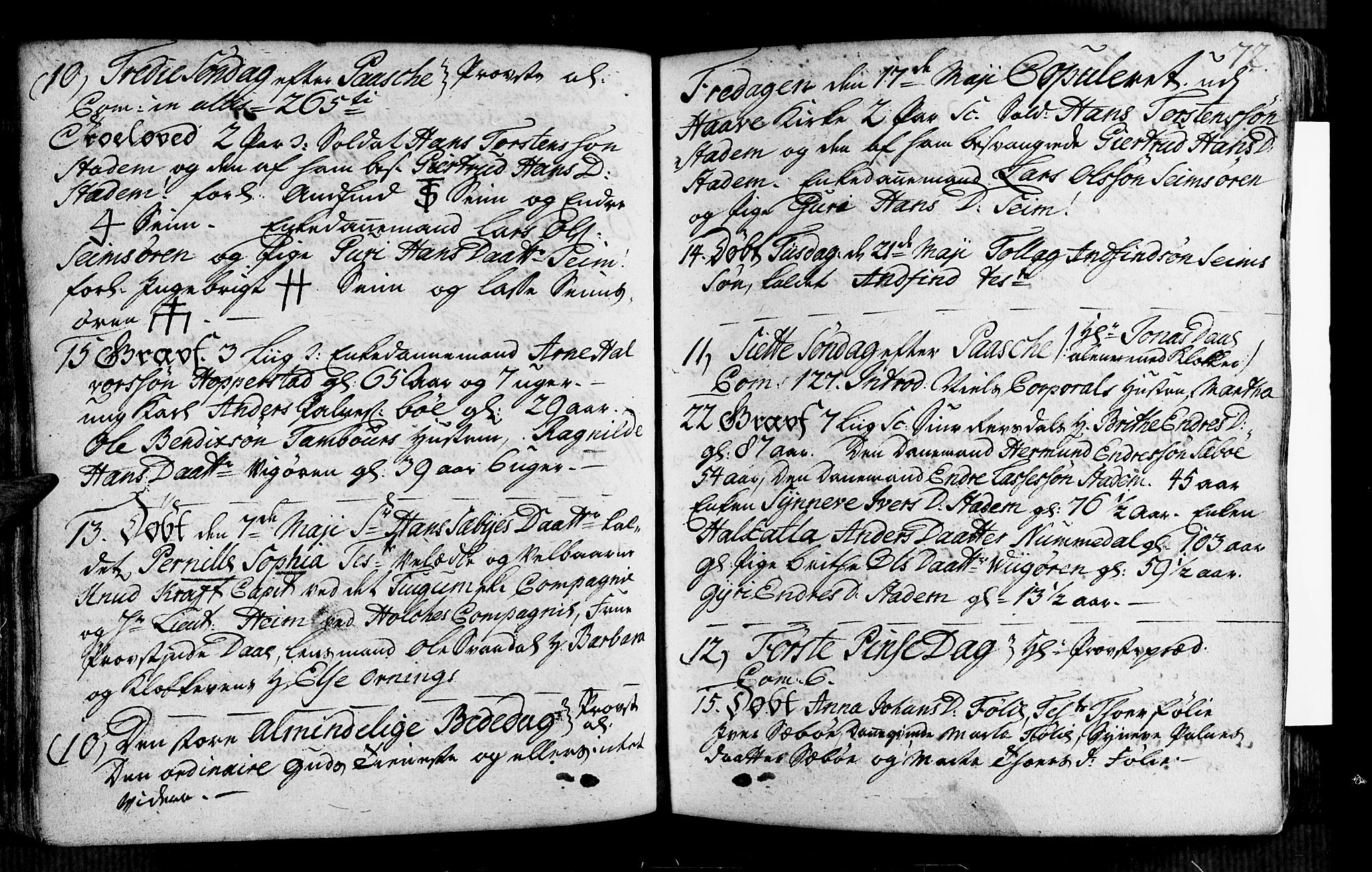 Vik sokneprestembete, AV/SAB-A-81501/H/Haa/Haaa/L0002: Parish register (official) no. A 2 / 1, 1740-1757, p. 72