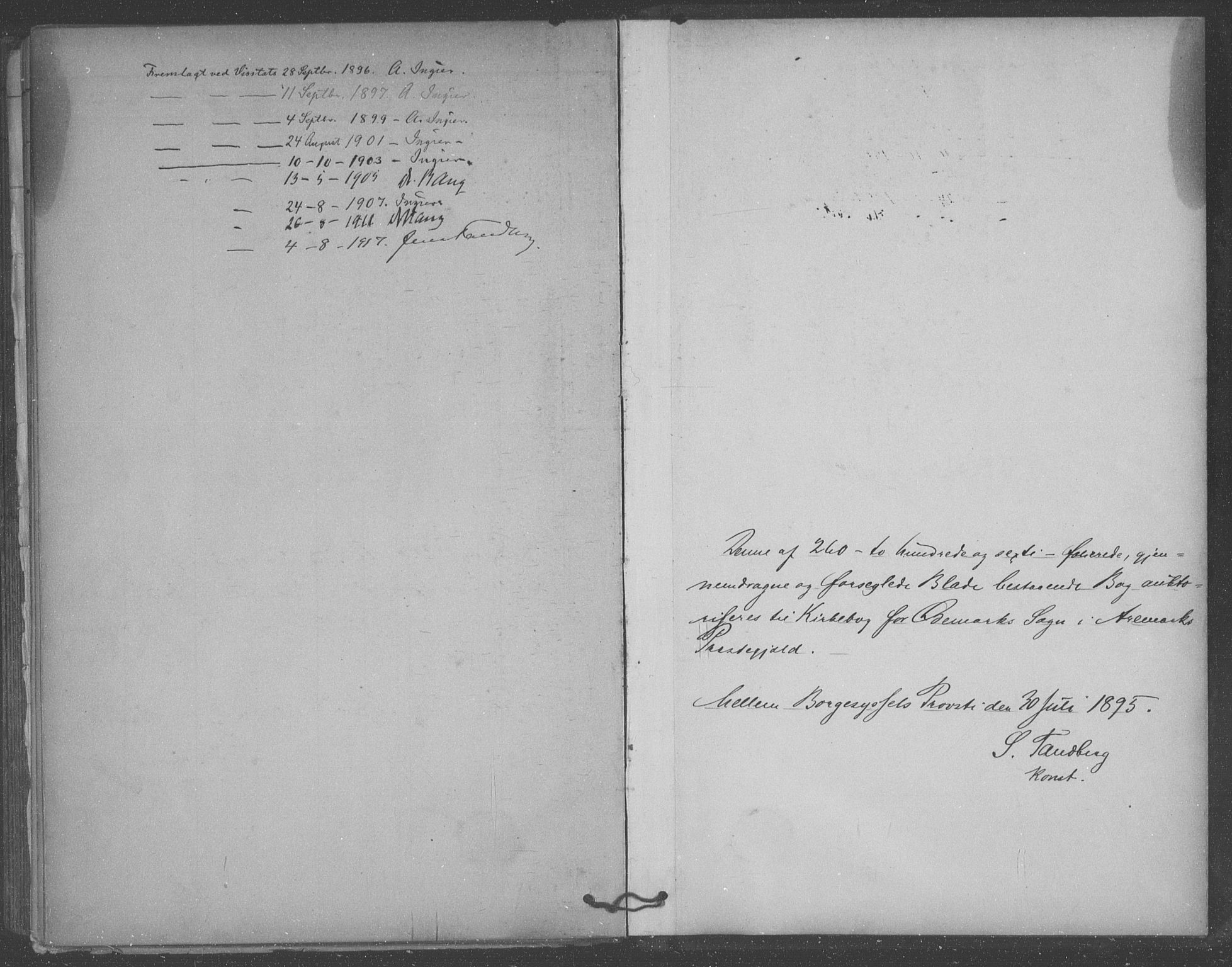 Aremark prestekontor Kirkebøker, SAO/A-10899/F/Fb/L0005: Parish register (official) no. II 5, 1895-1919