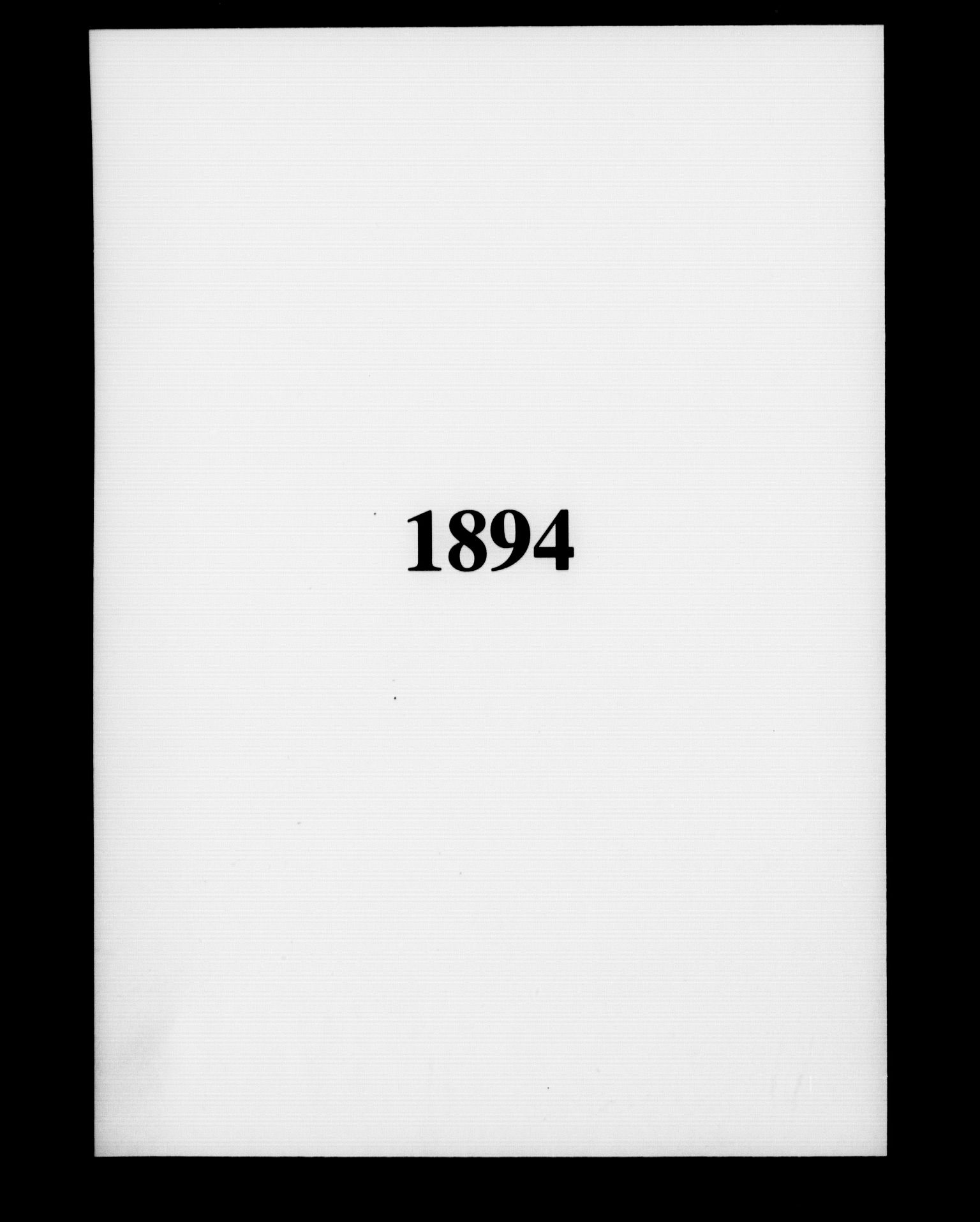 Fattigvesenet, OBA/A-20045/Fb/L0014: Hjemstavnsregister, 1894, p. 1