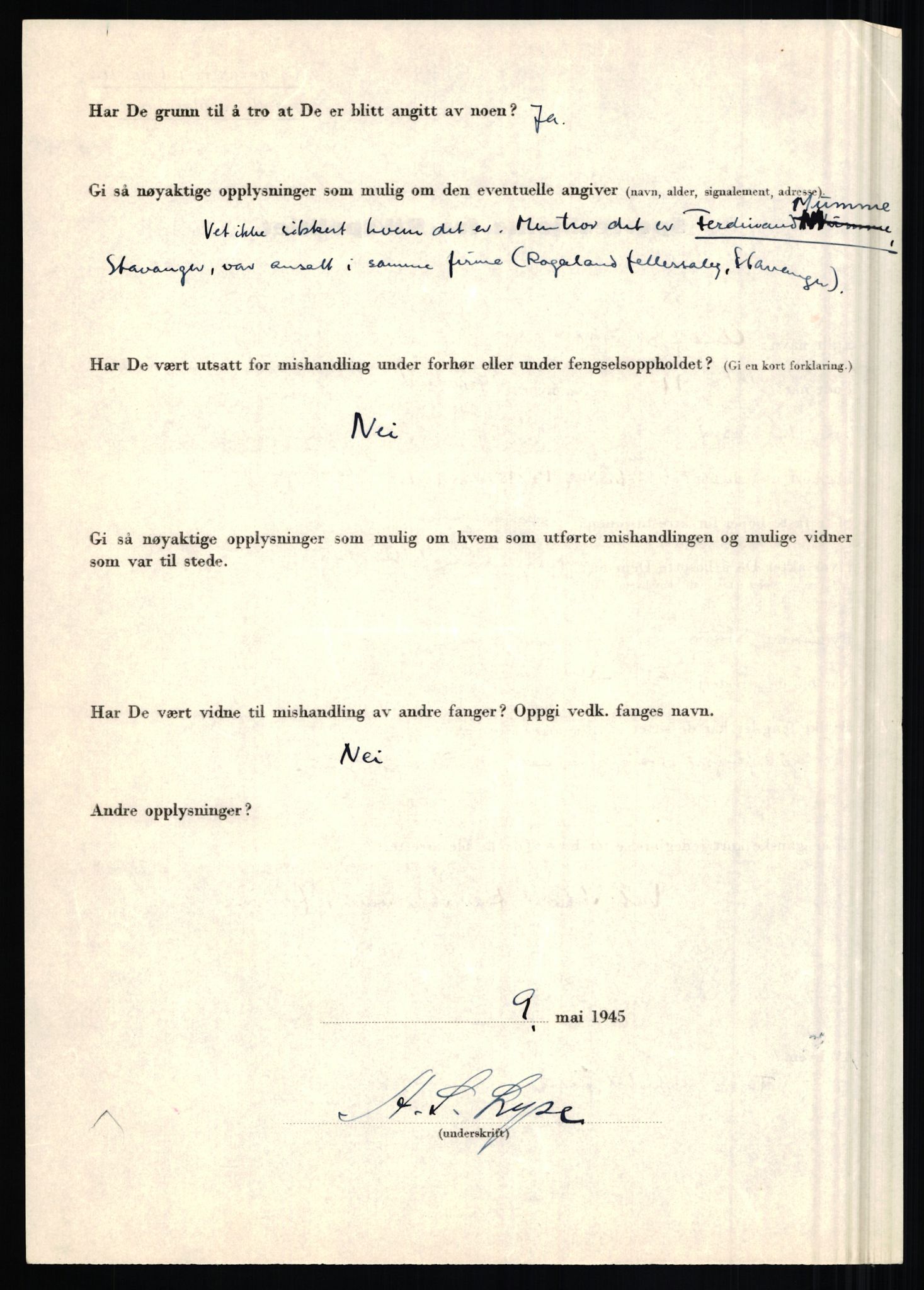 Rikspolitisjefen, AV/RA-S-1560/L/L0011: Lucassen, Oscar Fredrik - Moen, Olav, 1940-1945, p. 230