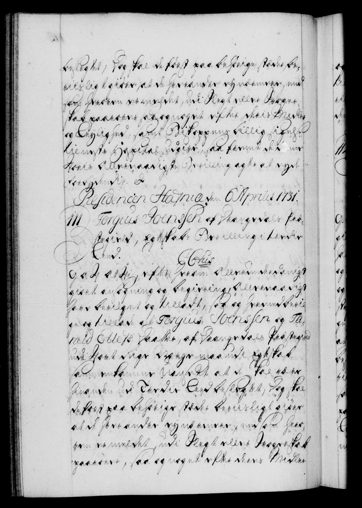 Danske Kanselli 1572-1799, AV/RA-EA-3023/F/Fc/Fca/Fcaa/L0027: Norske registre, 1730-1732, p. 145b