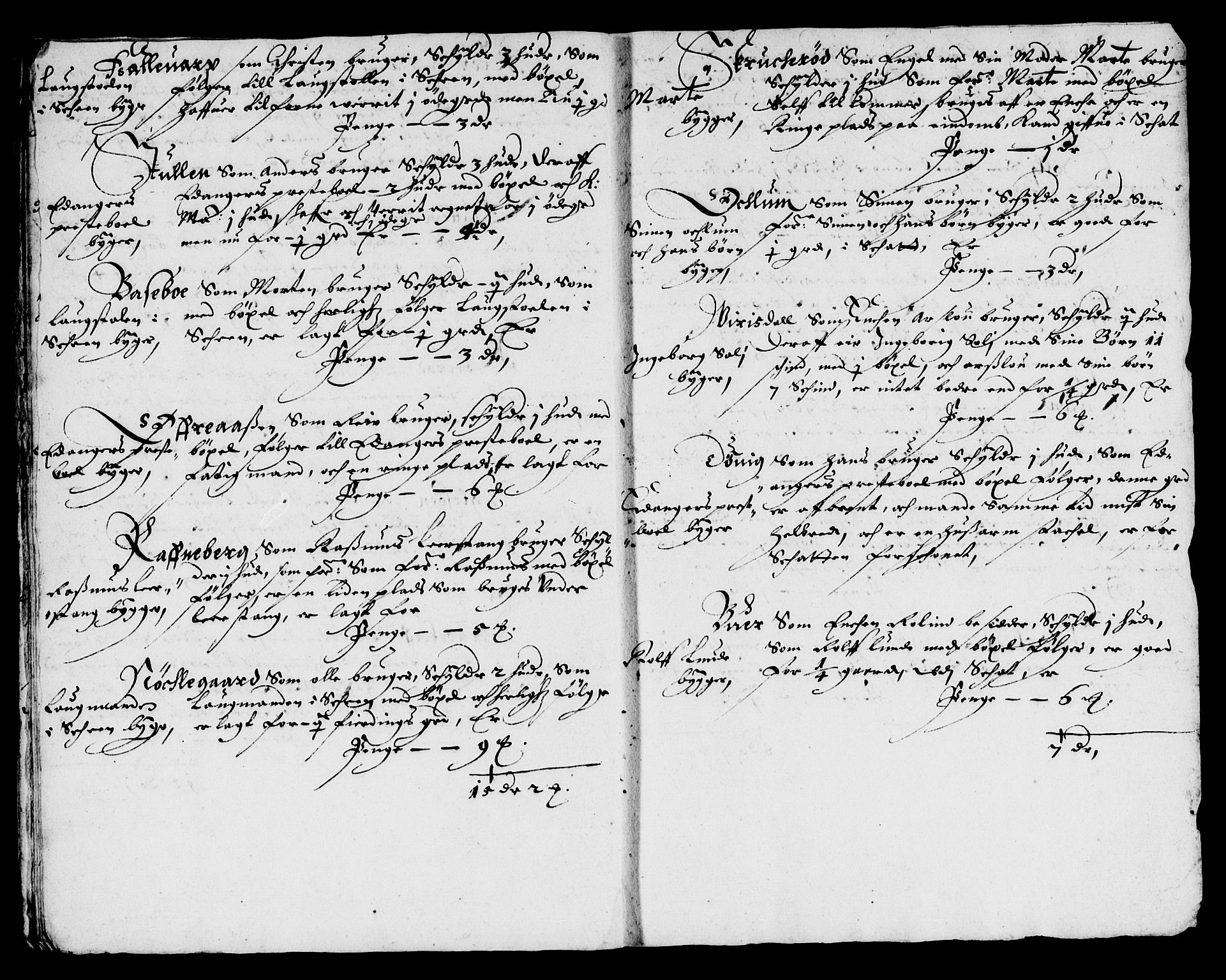 Rentekammeret inntil 1814, Reviderte regnskaper, Lensregnskaper, AV/RA-EA-5023/R/Rb/Rbp/L0035: Bratsberg len, 1648-1650