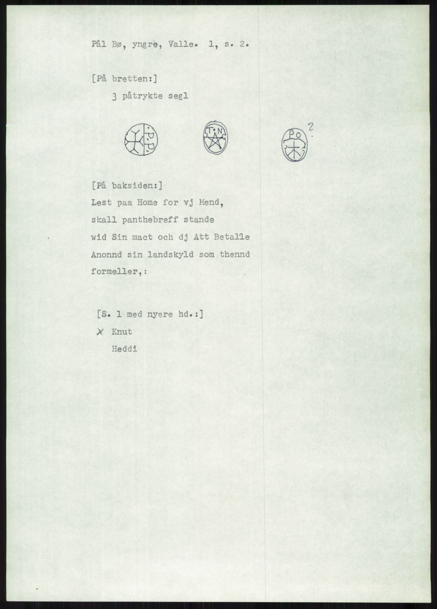 Samlinger til kildeutgivelse, Diplomavskriftsamlingen, RA/EA-4053/H/Ha, p. 1560
