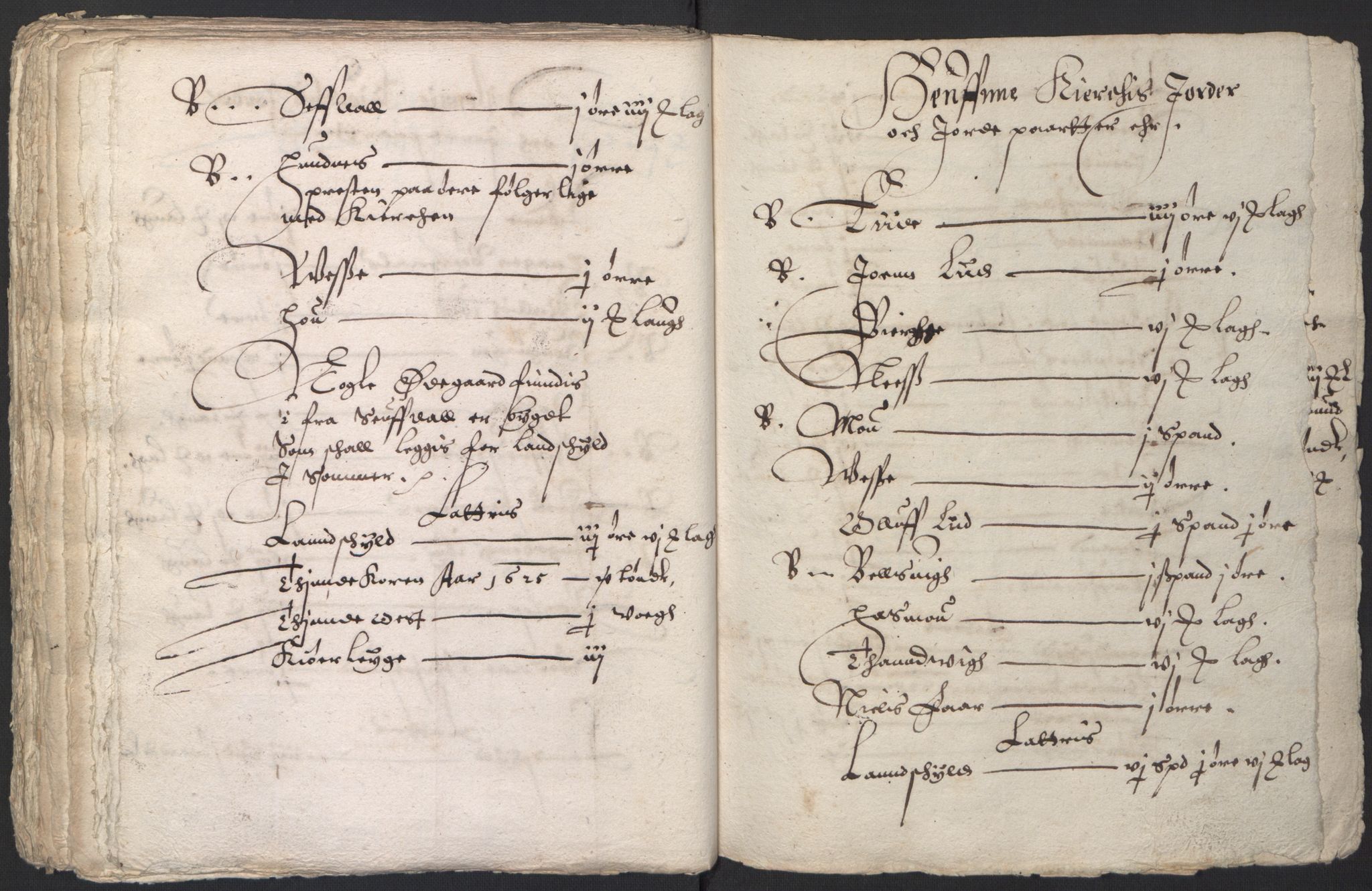 Stattholderembetet 1572-1771, AV/RA-EA-2870/Ek/L0016/0001: Jordebøker til utlikning av rosstjeneste 1624-1626: / Kirke- og prestebolsinntekter i Trondheim bispedømme og Jemtland, 1625-1626, p. 129