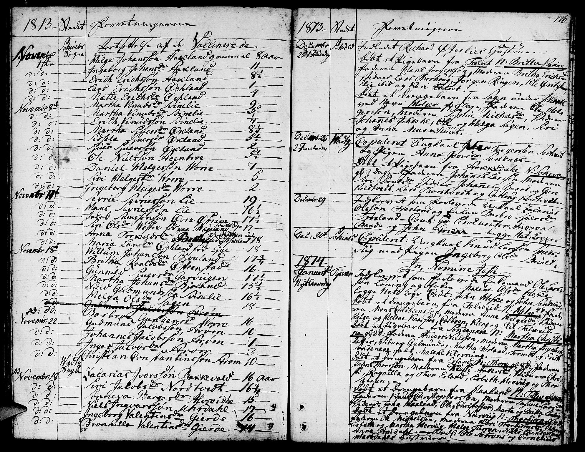 Skjold sokneprestkontor, SAST/A-101847/H/Ha/Haa/L0002: Parish register (official) no. A 2, 1786-1815, p. 176