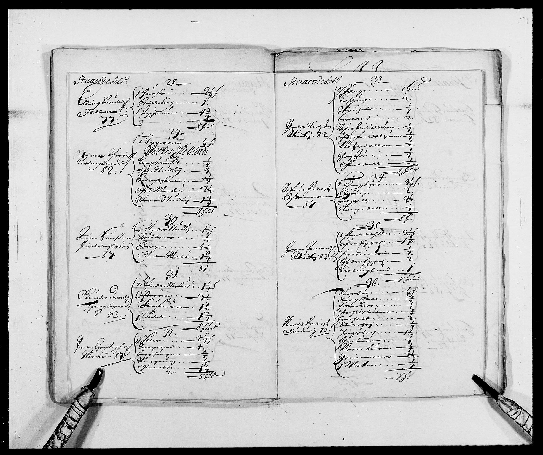 Rentekammeret inntil 1814, Reviderte regnskaper, Fogderegnskap, AV/RA-EA-4092/R39/L2309: Fogderegnskap Nedenes, 1684-1689, p. 35