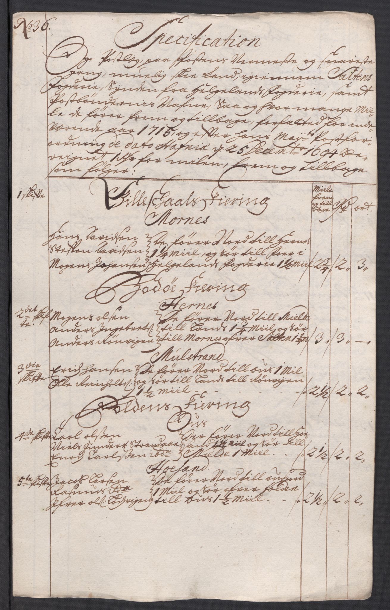 Rentekammeret inntil 1814, Reviderte regnskaper, Fogderegnskap, AV/RA-EA-4092/R66/L4585: Fogderegnskap Salten, 1715, p. 318