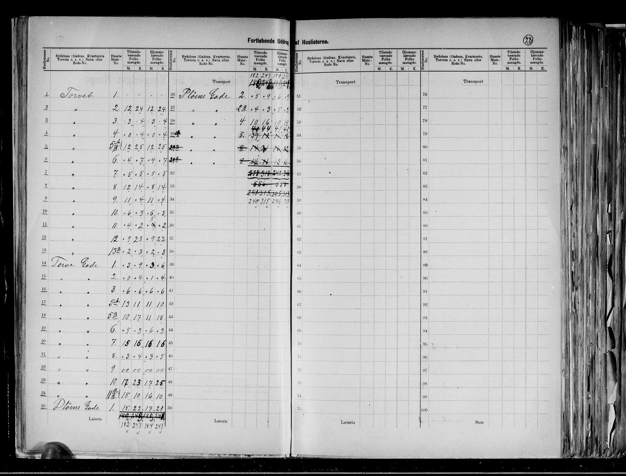 RA, 1891 census for 0301 Kristiania, 1891, p. 166