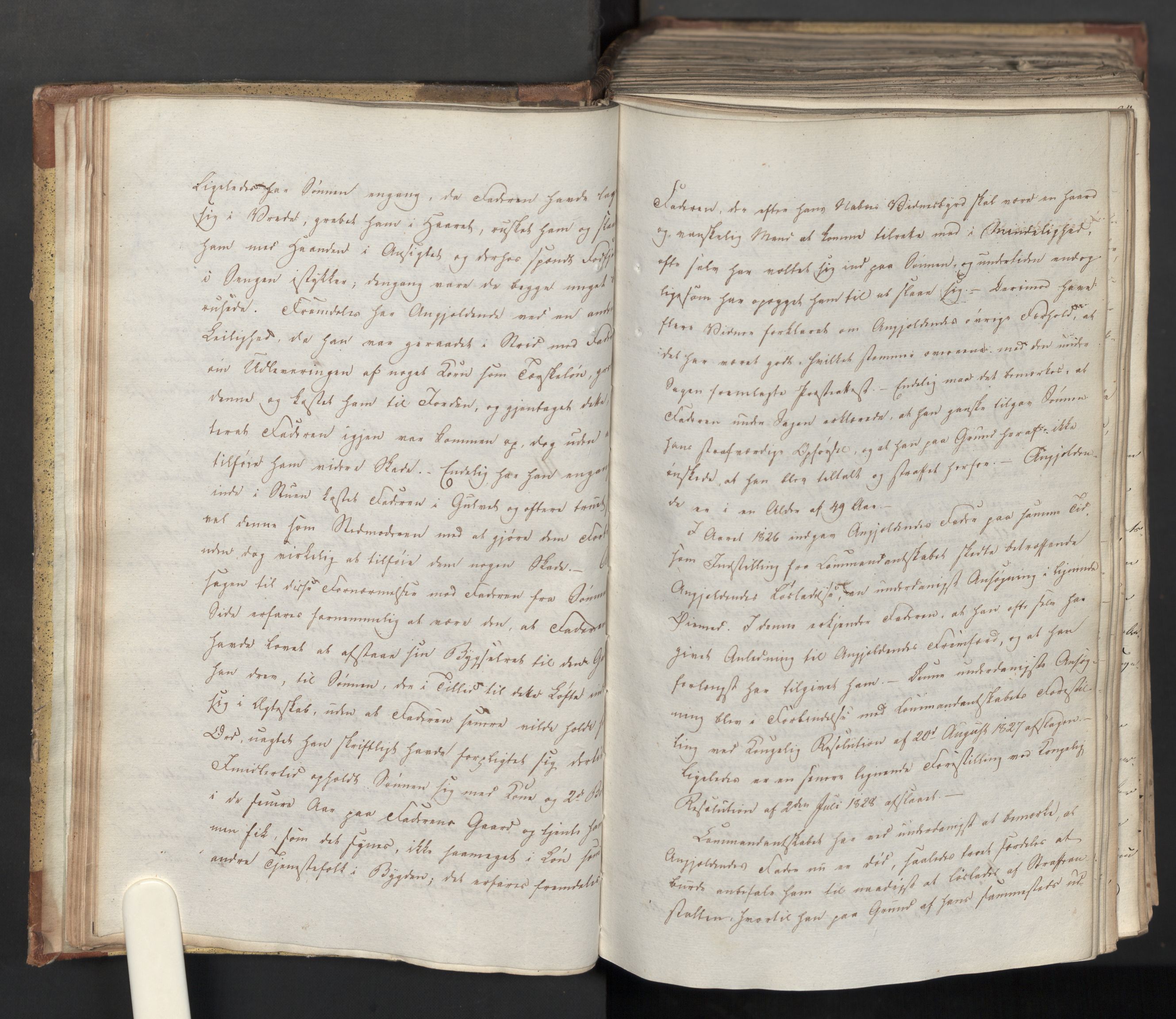 Statsrådsavdelingen i Stockholm, AV/RA-S-1003/D/Da/L0066: Regjeringsinnstillinger nr. 240-449, 1830, p. 31