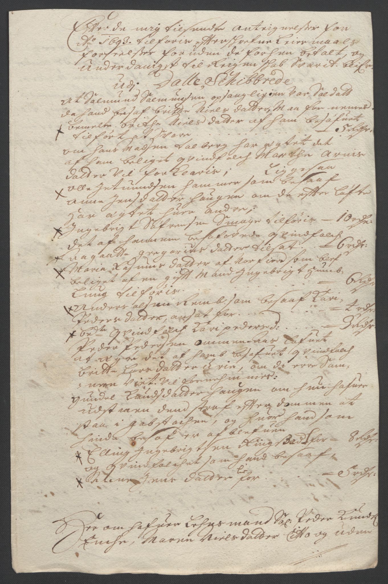 Rentekammeret inntil 1814, Reviderte regnskaper, Fogderegnskap, AV/RA-EA-4092/R54/L3554: Fogderegnskap Sunnmøre, 1691-1693, p. 505