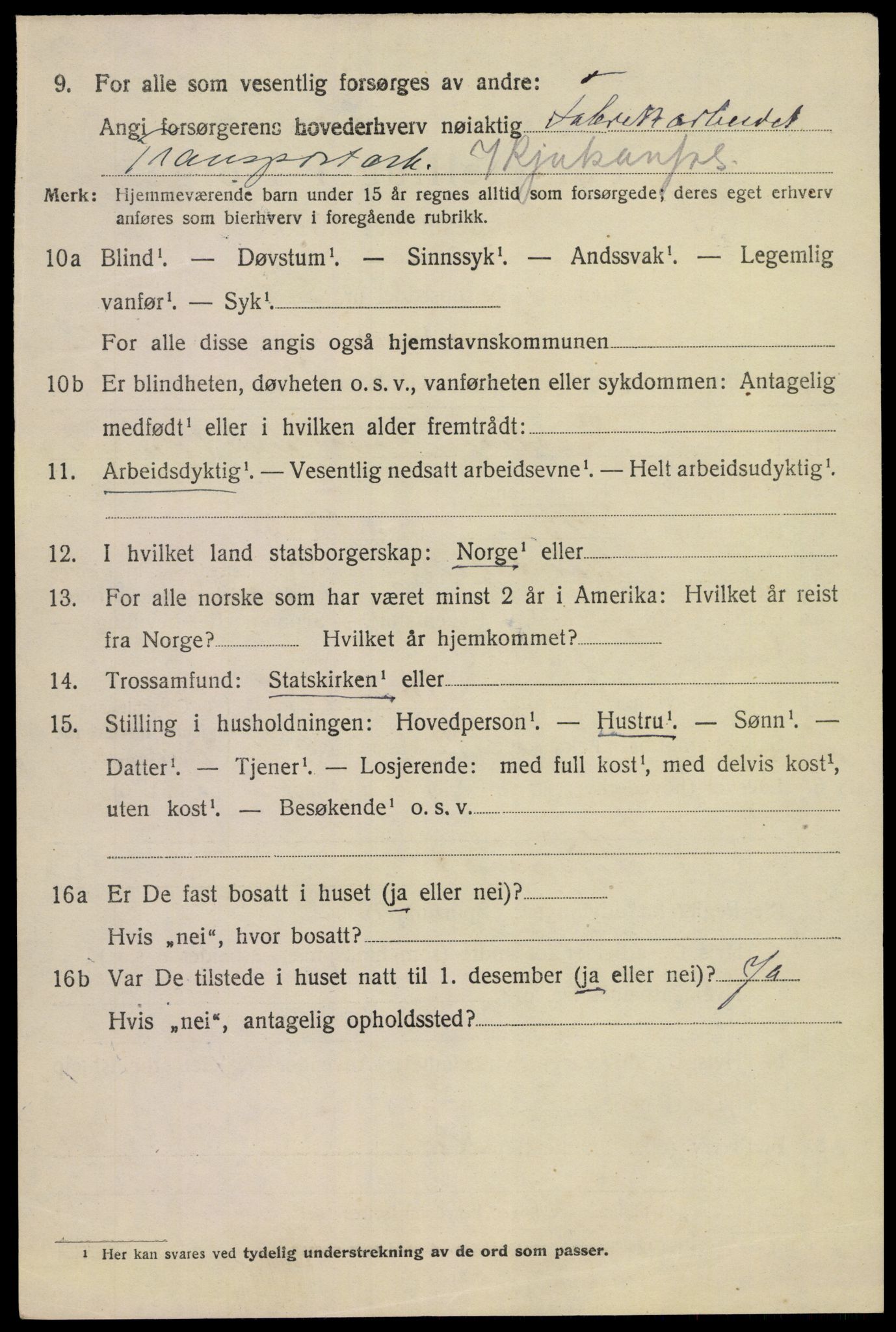 SAKO, 1920 census for Tinn, 1920, p. 8141