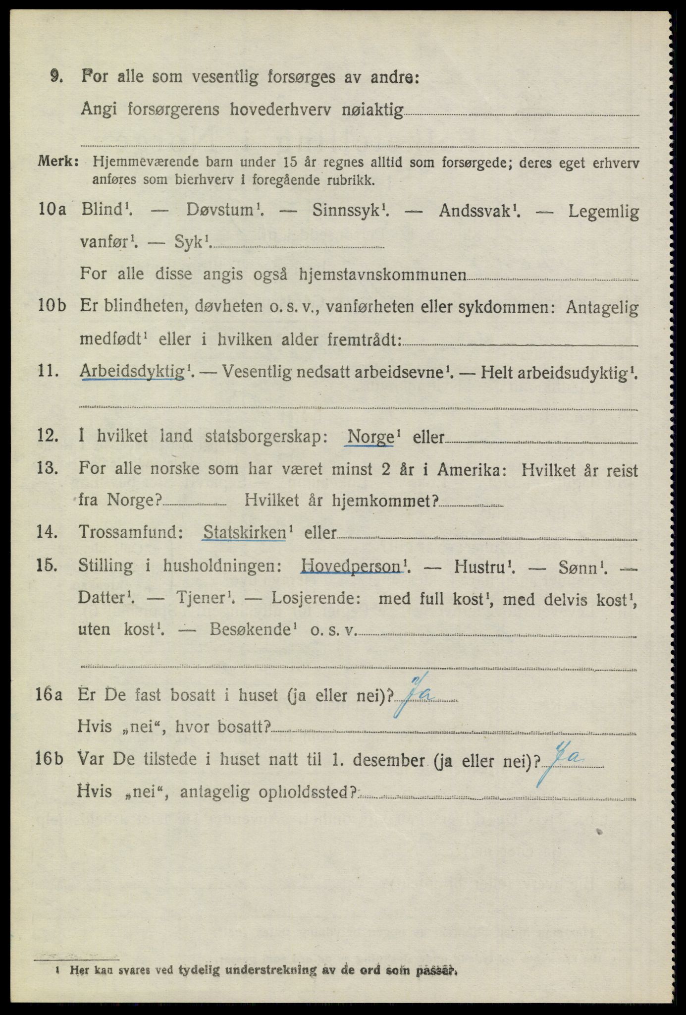 SAO, 1920 census for Blaker, 1920, p. 2420