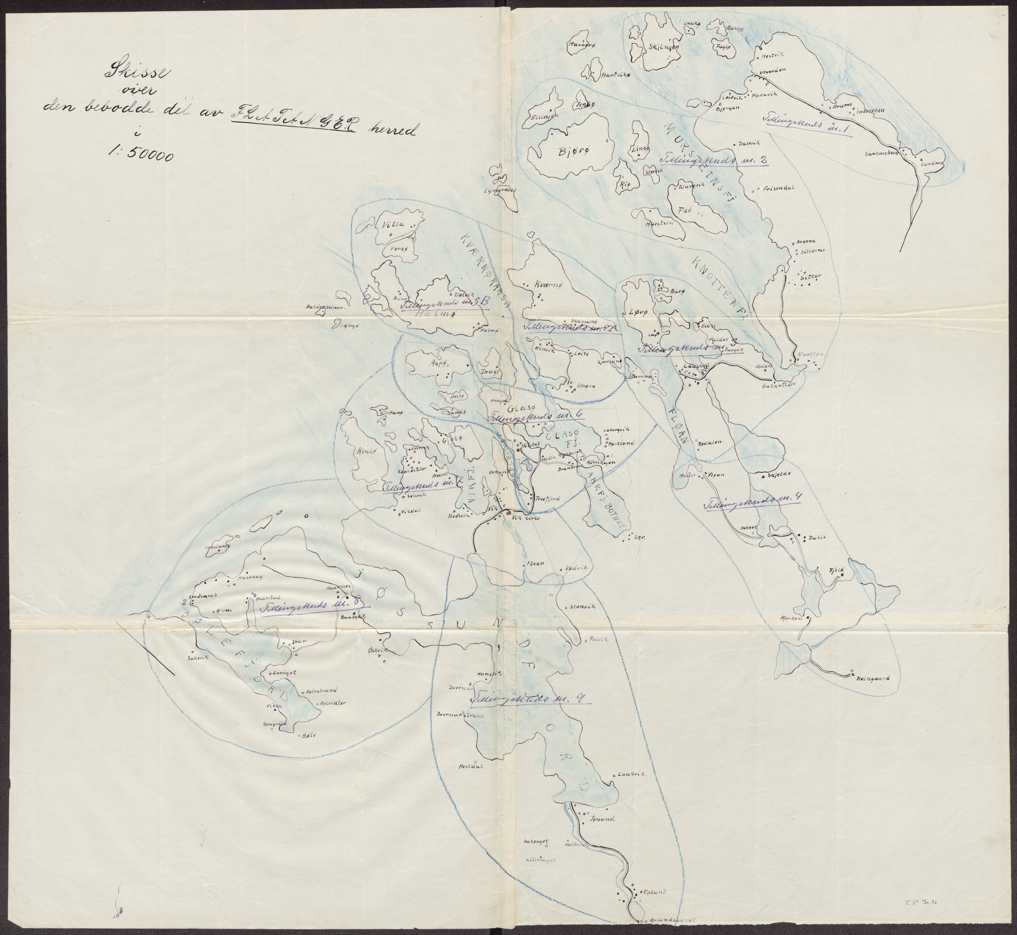 SAT, 1920 census for Flatanger, 1920, p. 10