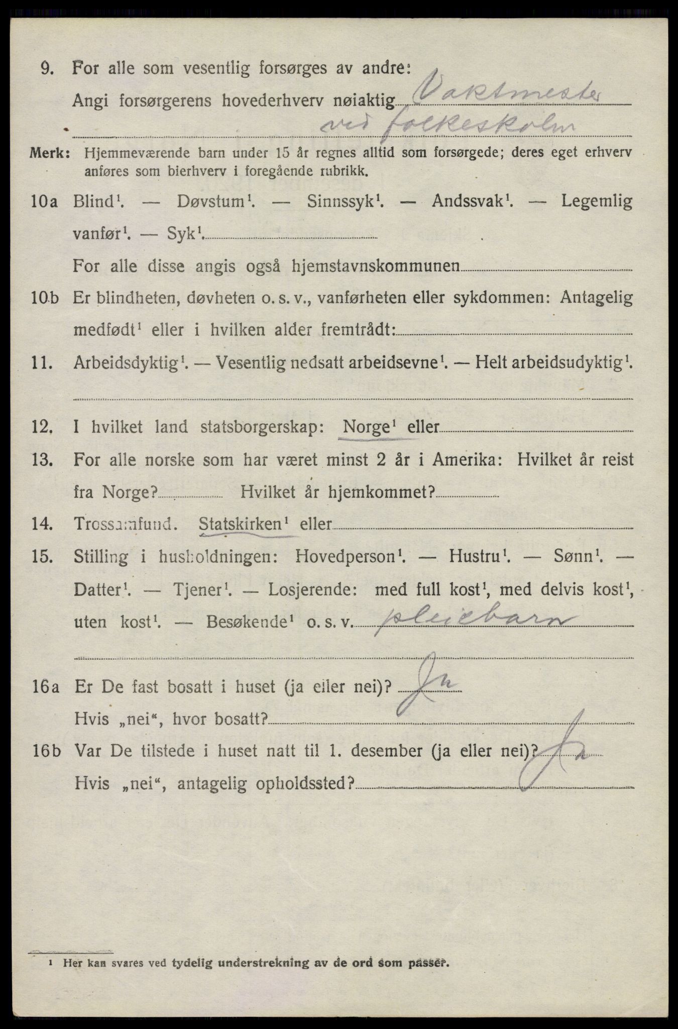 SAO, 1920 census for Bærum, 1920, p. 27351