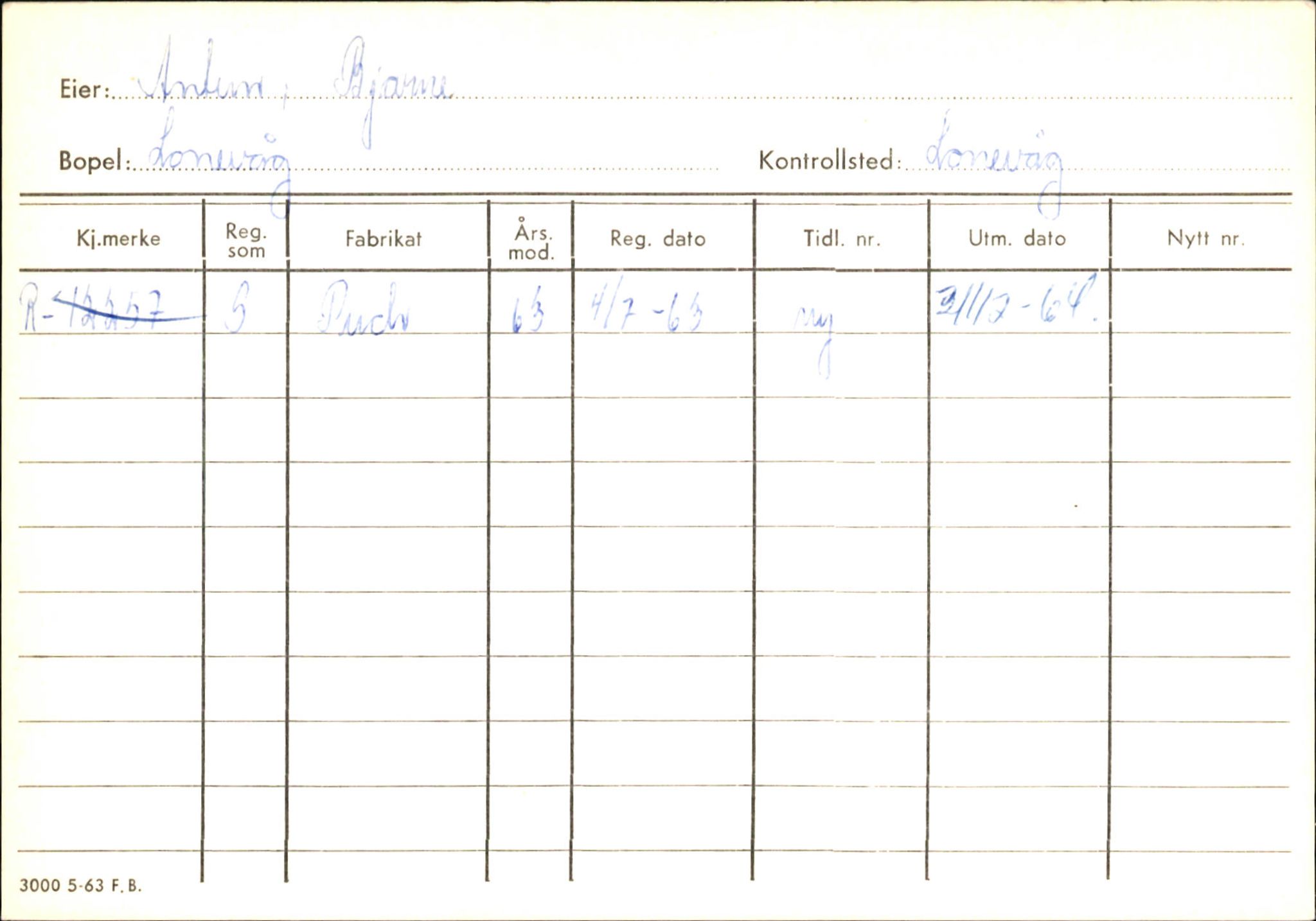 Statens vegvesen, Hordaland vegkontor, AV/SAB-A-5201/2/Ha/L0002: R-eierkort A, 1920-1971, p. 575