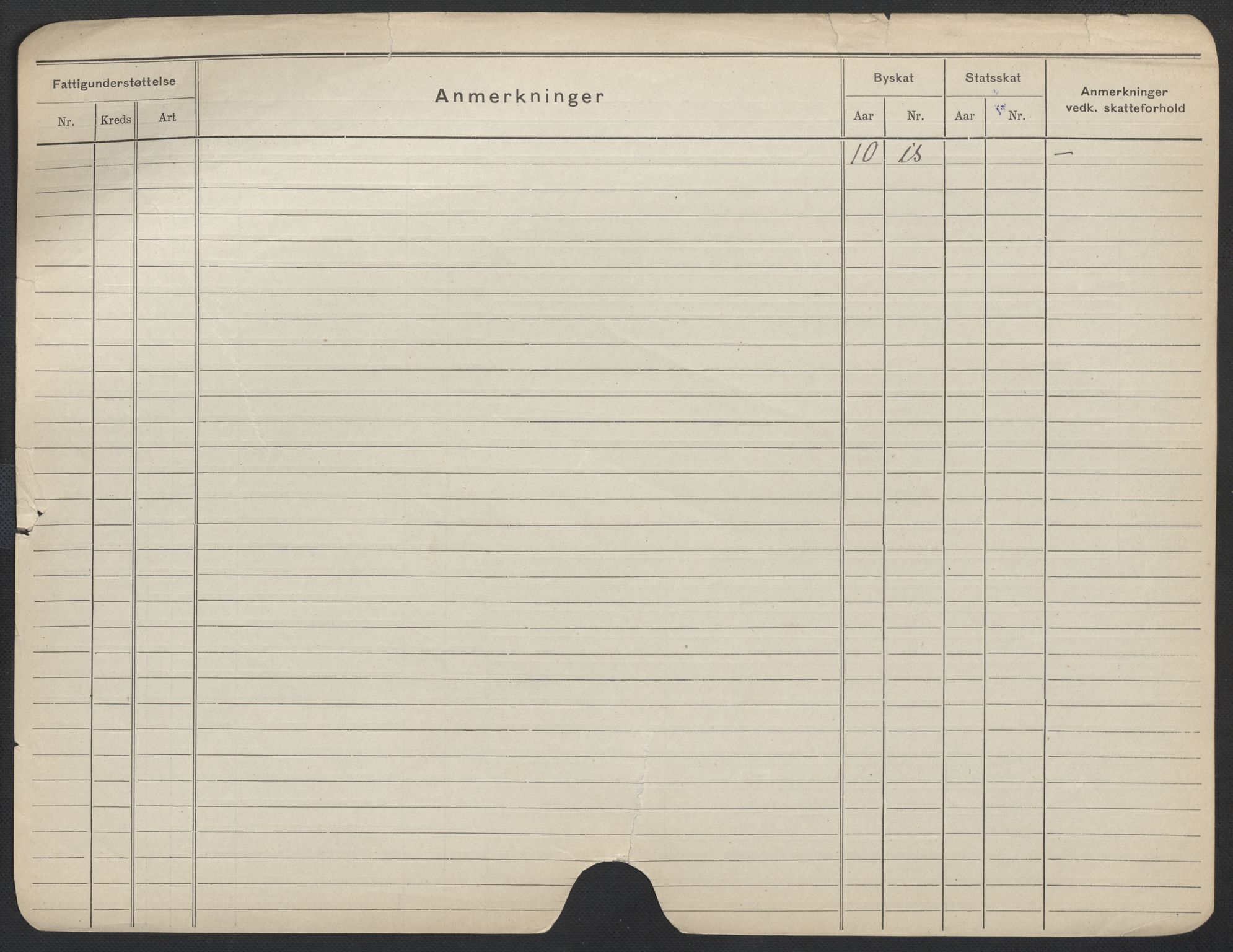 Oslo folkeregister, Registerkort, AV/SAO-A-11715/F/Fa/Fac/L0013: Kvinner, 1906-1914, p. 272b