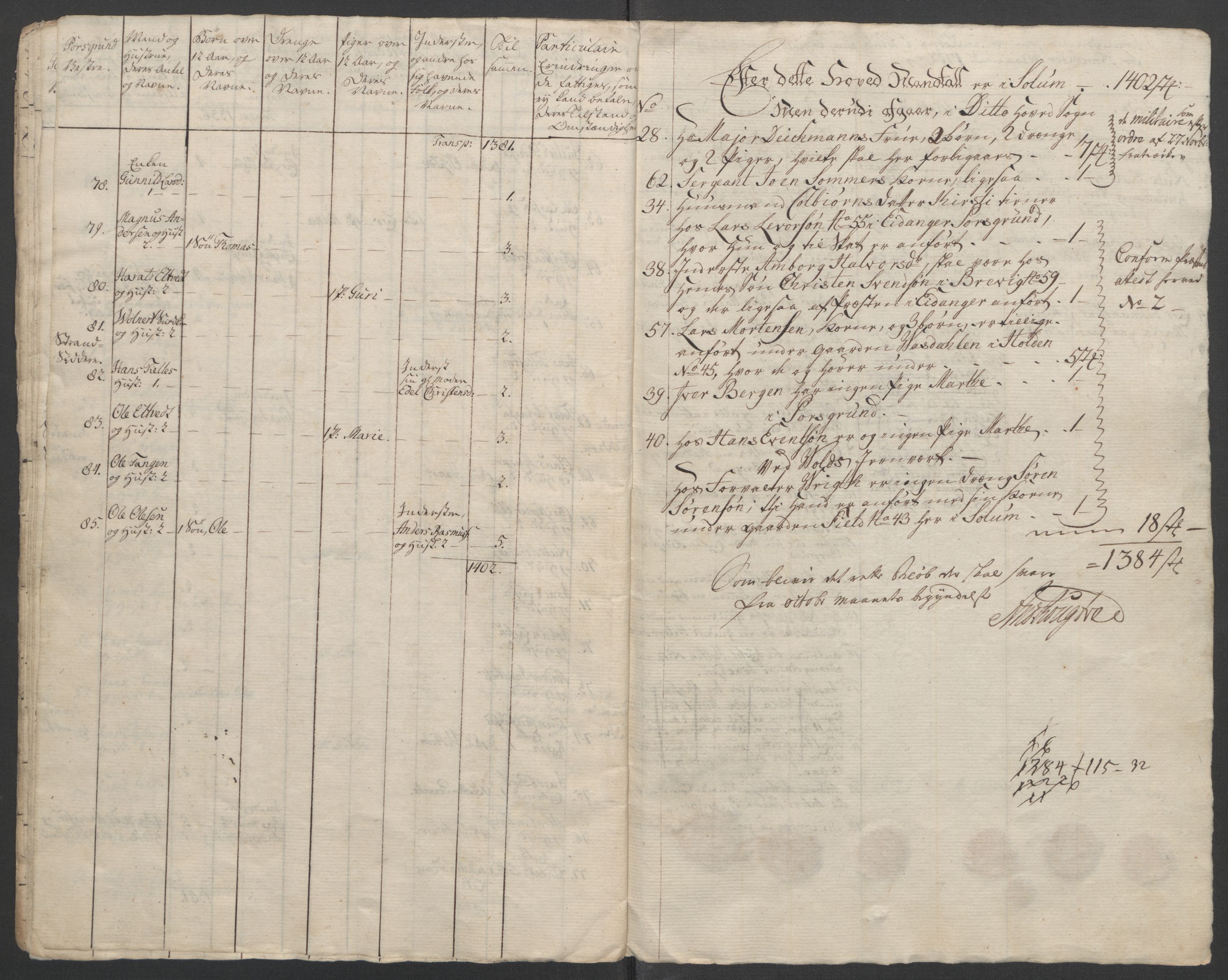 Rentekammeret inntil 1814, Reviderte regnskaper, Fogderegnskap, AV/RA-EA-4092/R37/L2239: Ekstraskatten Nedre Telemark og Bamble, 1762-1763, p. 34