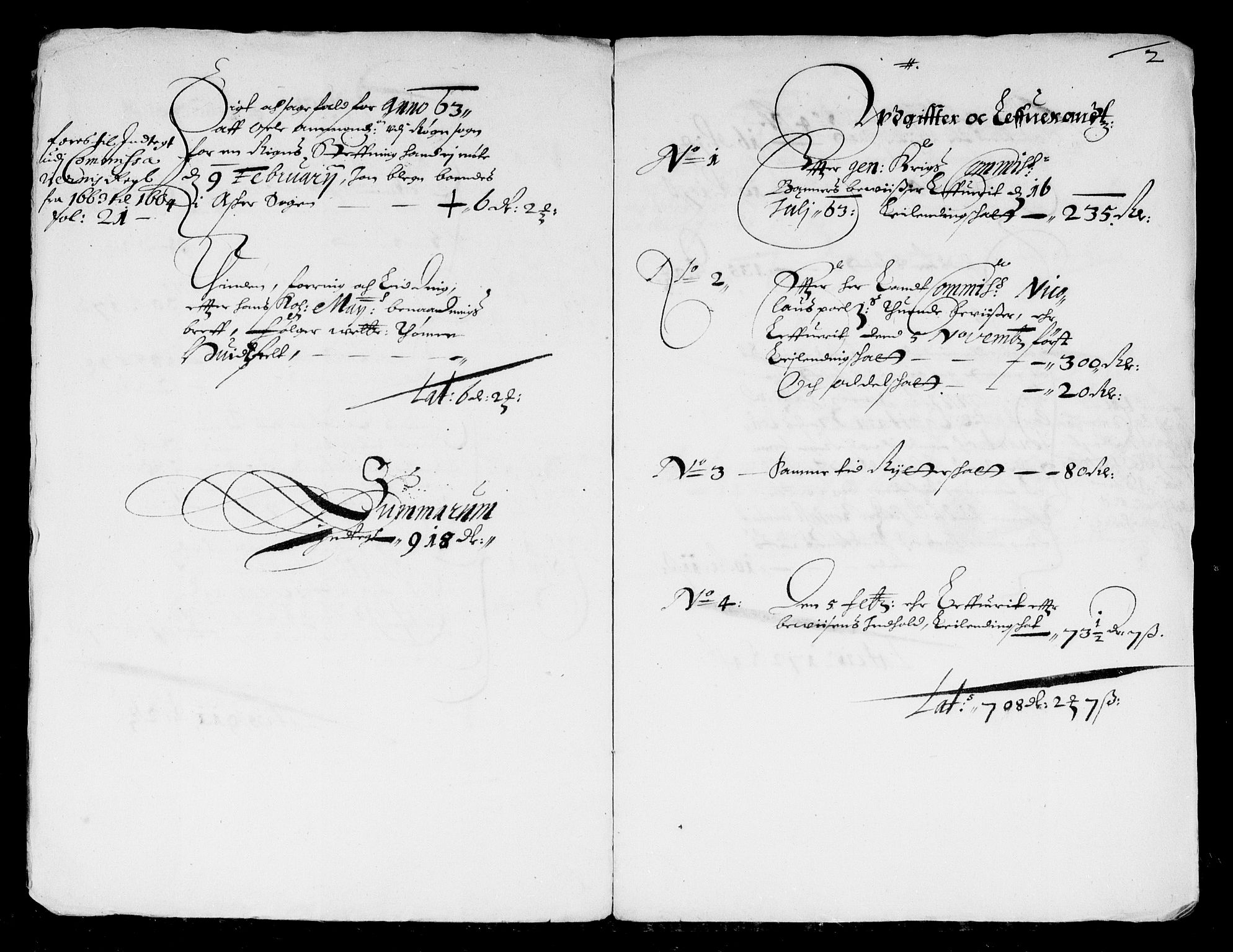 Rentekammeret inntil 1814, Reviderte regnskaper, Stiftamtstueregnskaper, Landkommissariatet på Akershus og Akershus stiftamt, AV/RA-EA-5869/R/Ra/L0015: Landkommissariatet på Akershus, 1663