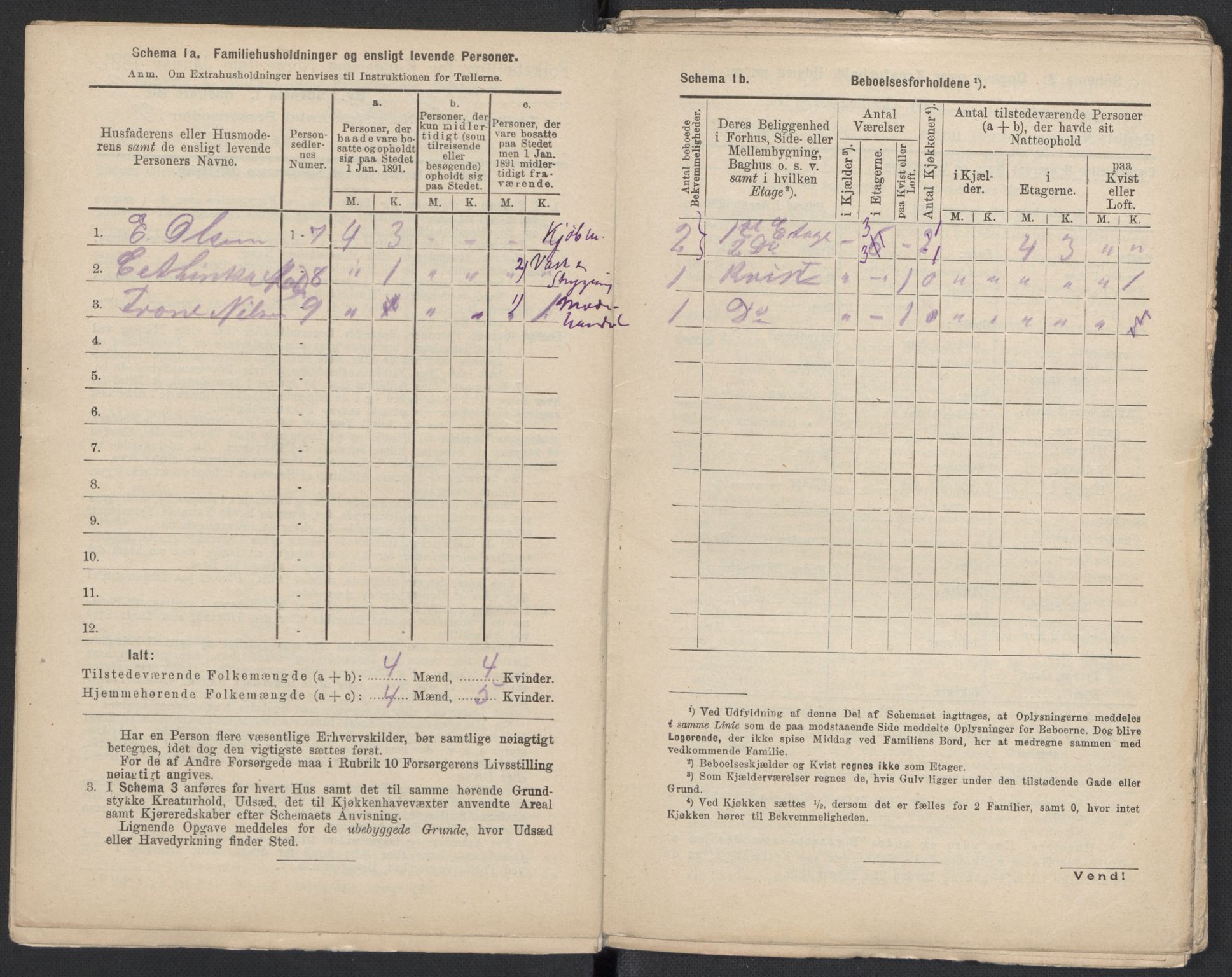 RA, 1891 Census for 1301 Bergen, 1891, p. 4162