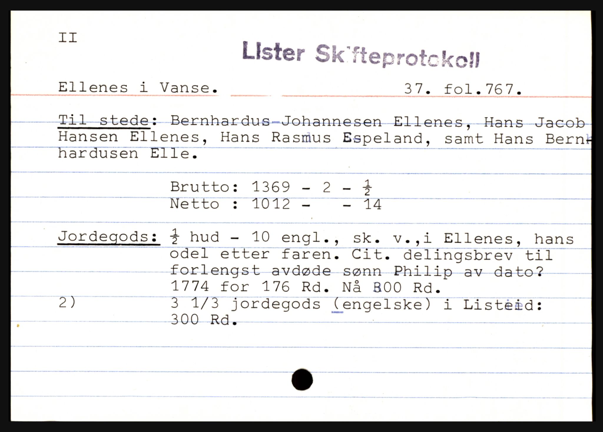 Lister sorenskriveri, AV/SAK-1221-0003/H, p. 7609