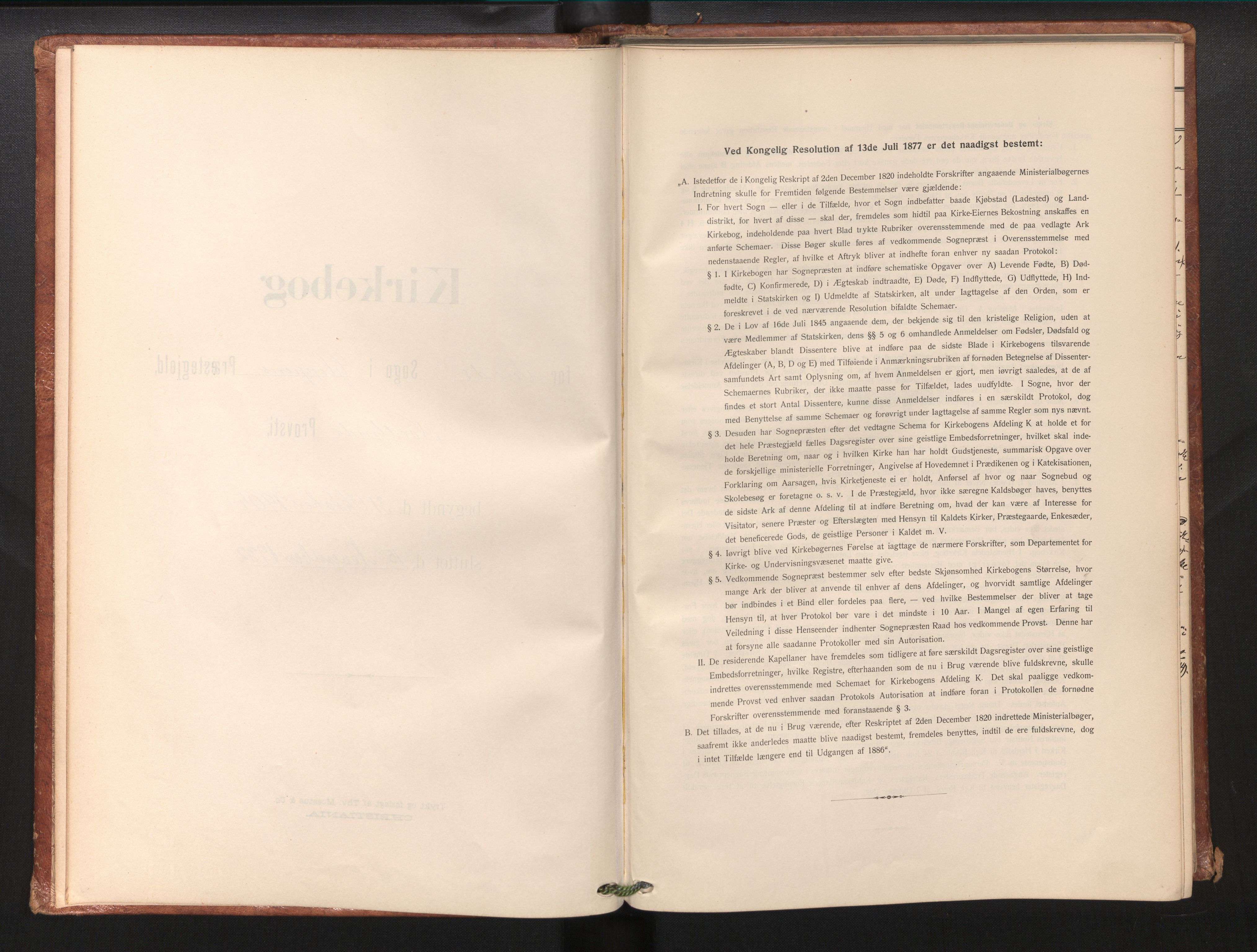 Gloppen sokneprestembete, SAB/A-80101/H/Haa/Haaf/L0002: Diary records no. F 2, 1904-1932