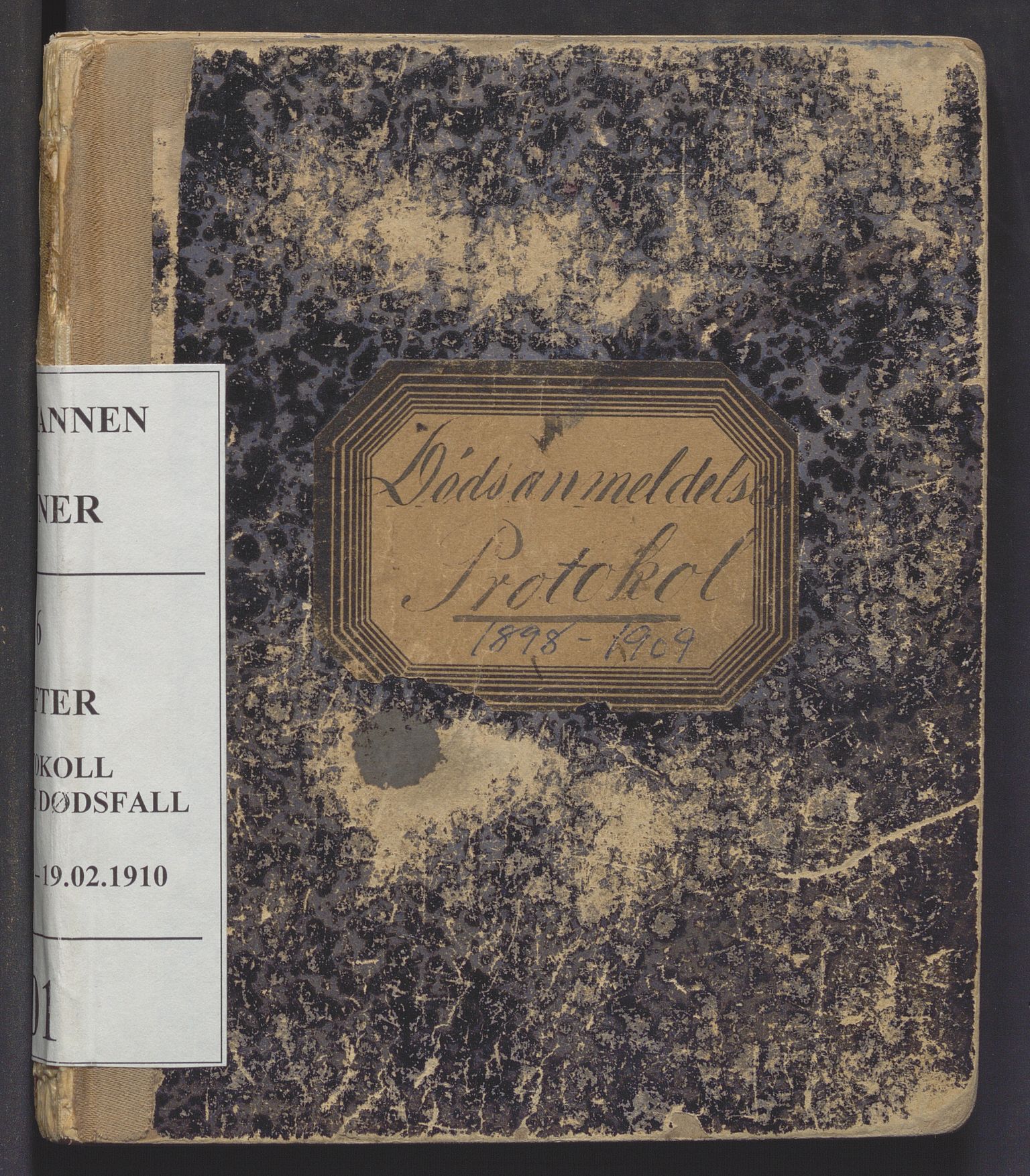 Lunner lensmannskontor, AV/SAH-LOL-009/H/Ha/L0001/0001: Dødsfallsprotokoller / Dødsfallsprotokoll, 1898-1910