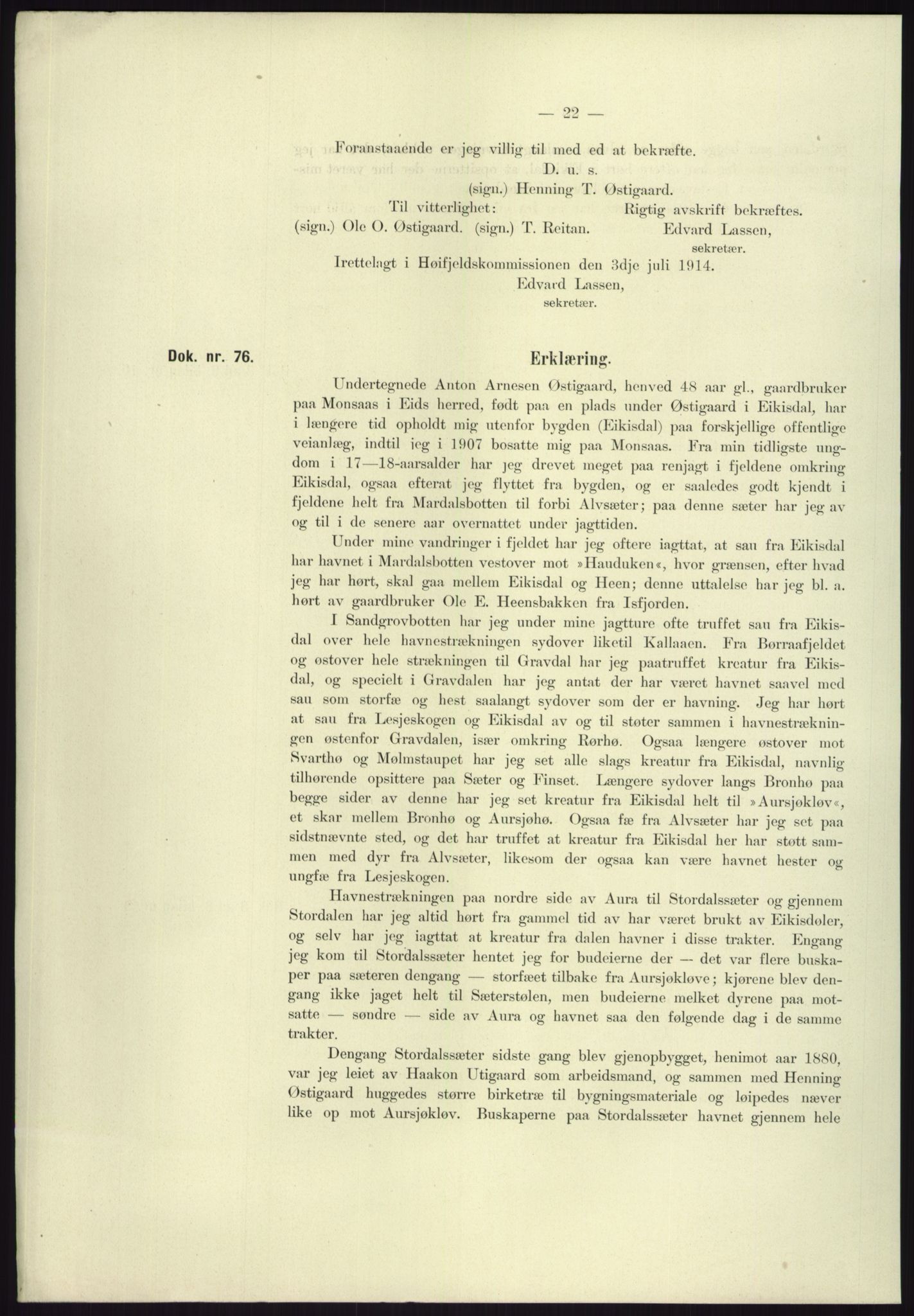 Høyfjellskommisjonen, AV/RA-S-1546/X/Xa/L0001: Nr. 1-33, 1909-1953, p. 2023