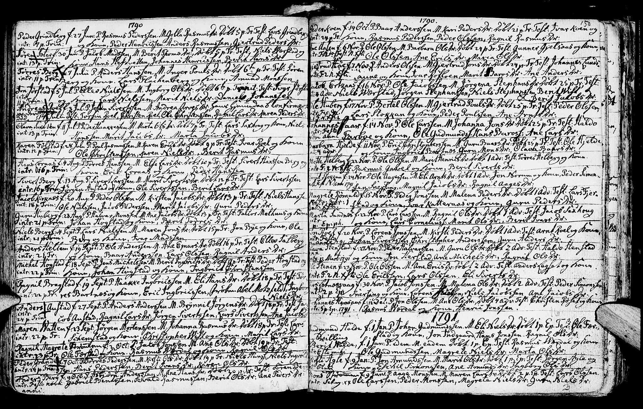 Ministerialprotokoller, klokkerbøker og fødselsregistre - Nord-Trøndelag, SAT/A-1458/730/L0273: Parish register (official) no. 730A02, 1762-1802, p. 150