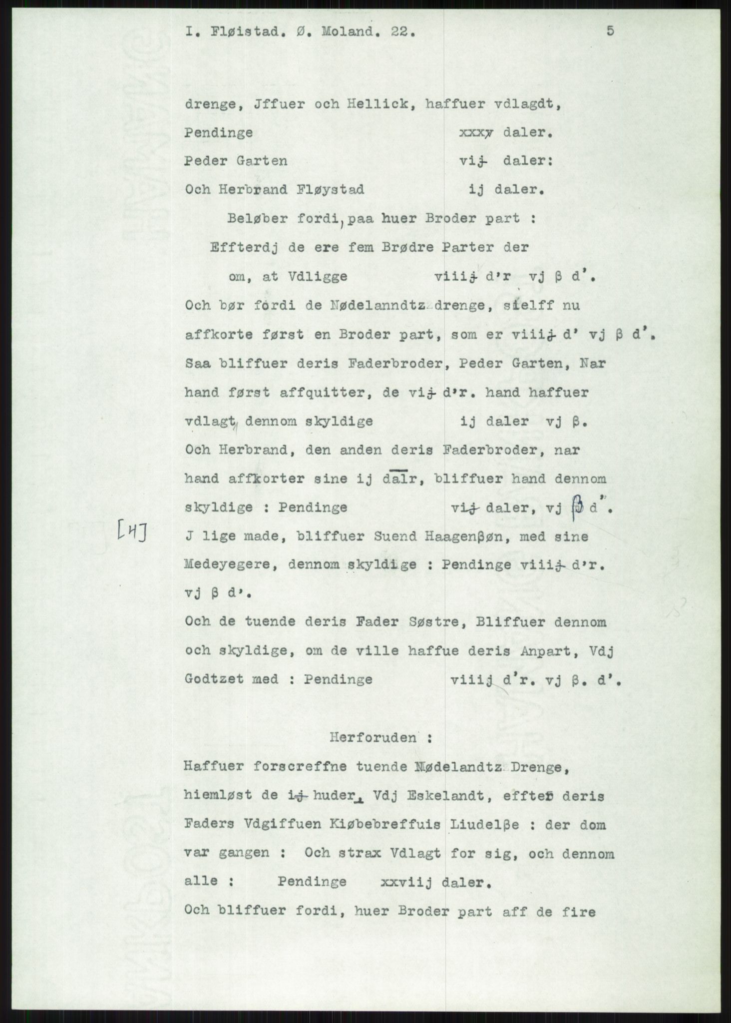 Samlinger til kildeutgivelse, Diplomavskriftsamlingen, AV/RA-EA-4053/H/Ha, p. 2080