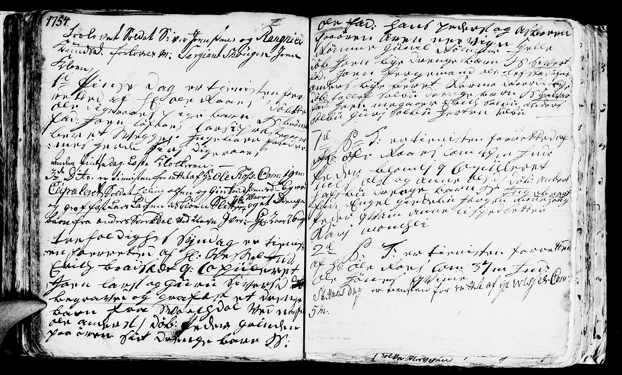 Ministerialprotokoller, klokkerbøker og fødselsregistre - Sør-Trøndelag, AV/SAT-A-1456/668/L0813: Parish register (copy) no. 668C02, 1743-1765