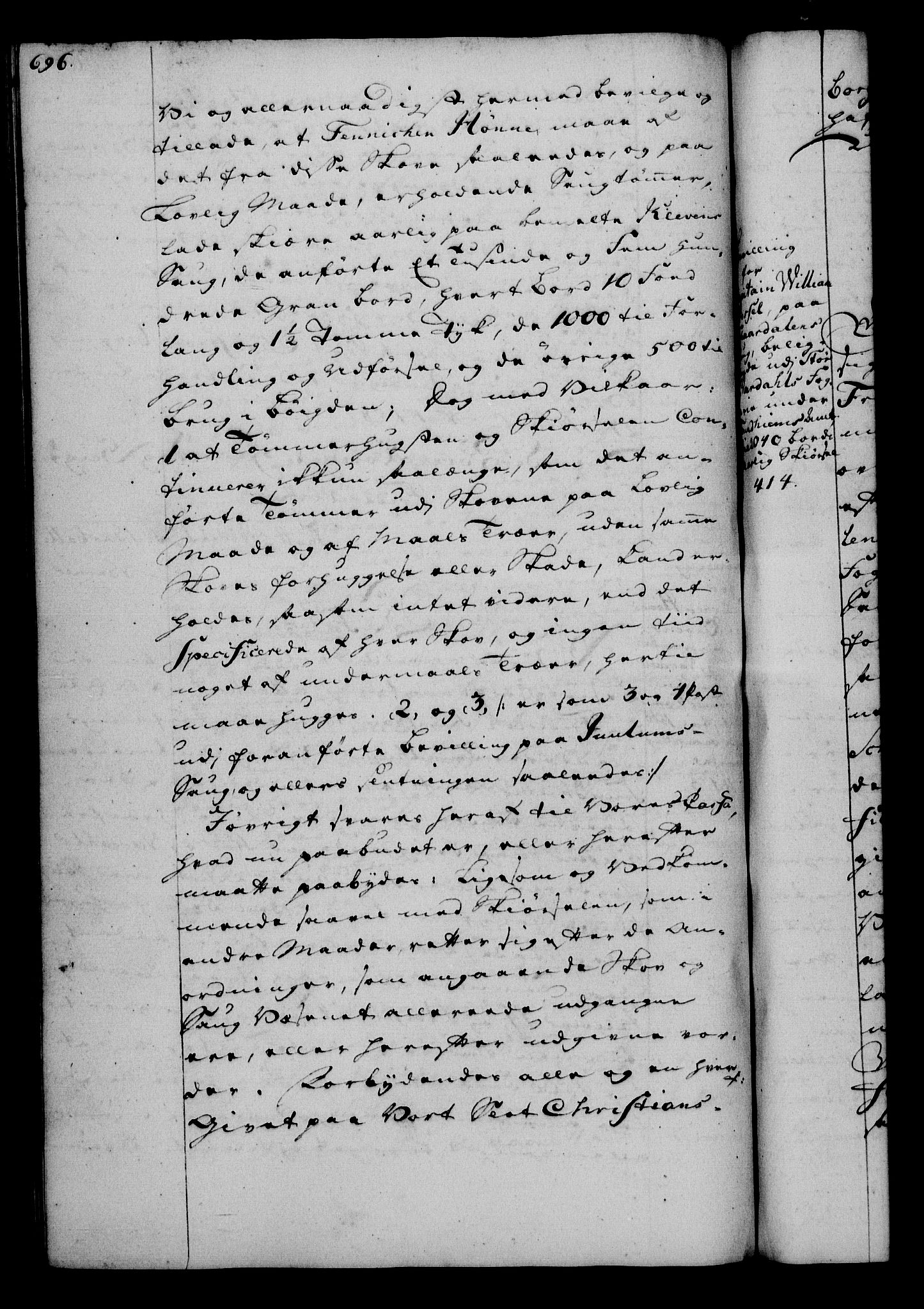 Rentekammeret, Kammerkanselliet, AV/RA-EA-3111/G/Gg/Gga/L0006: Norsk ekspedisjonsprotokoll med register (merket RK 53.6), 1749-1759, p. 696