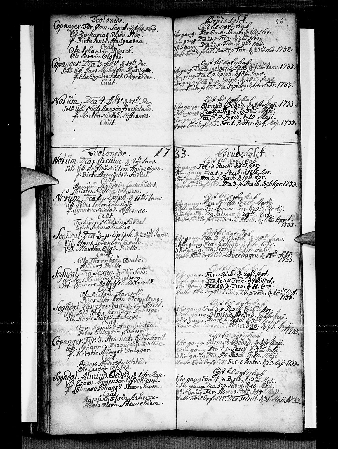 Sogndal sokneprestembete, SAB/A-81301/H/Haa/Haaa/L0002: Parish register (official) no. A 2, 1725-1741, p. 66
