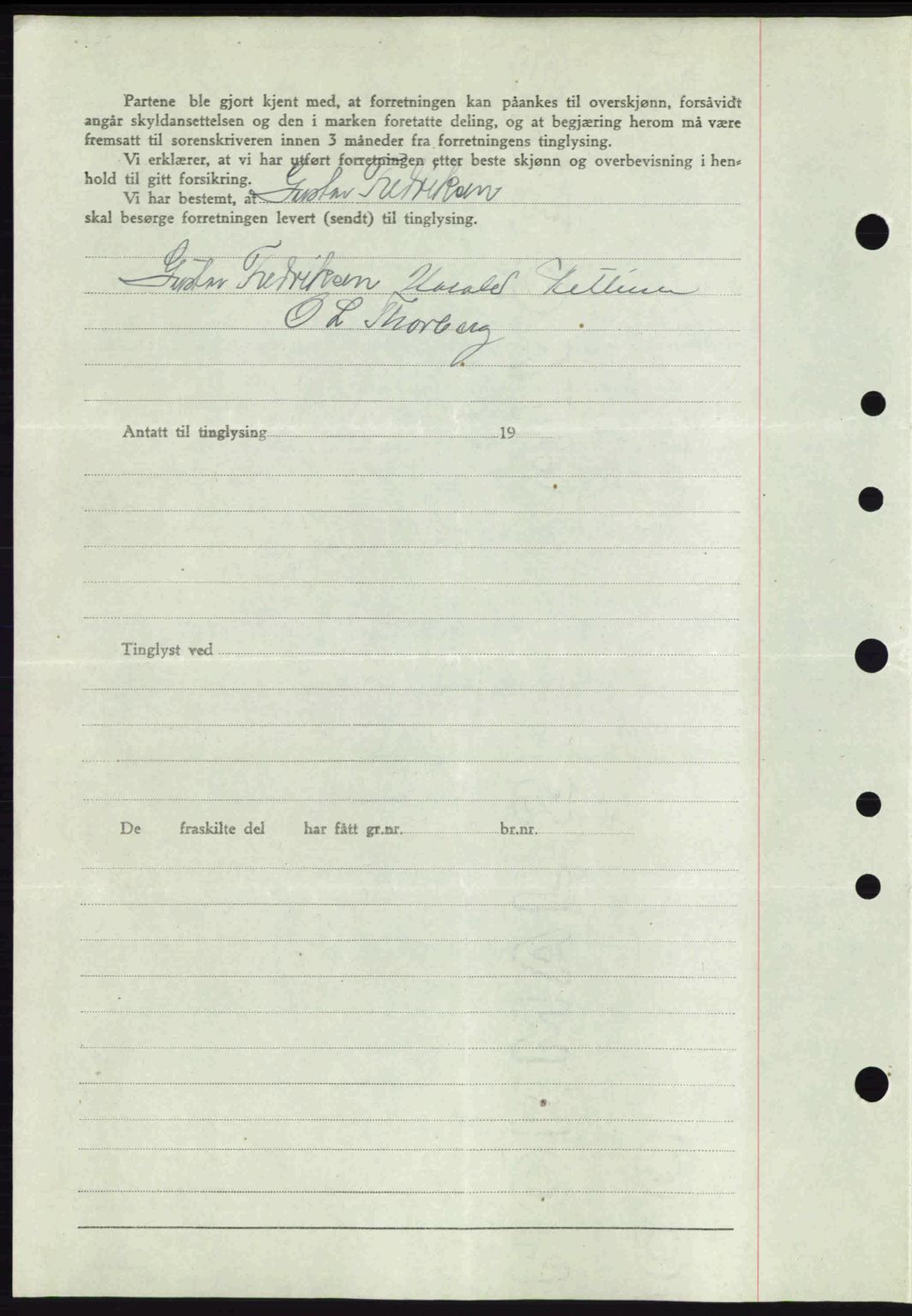 Eiker, Modum og Sigdal sorenskriveri, SAKO/A-123/G/Ga/Gab/L0047: Mortgage book no. A17, 1942-1943, Diary no: : 184/1943